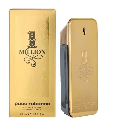 1 Million by Paco Rabanne Eau De Toilette Men's 3.4 oz Spray New & Sealed 1 Million by Paco Rabanne Eau De Toilette Men's 3.4 oz Spray New & Sealed