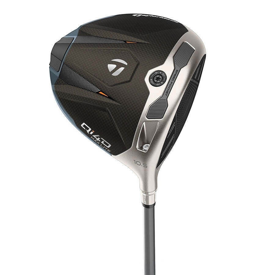 TaylorMade Qi4D Max Lite Driver 10.5° RH Regular REAX 40 Blue NEW TaylorMade Qi4D Max Lite Driver 10.5° RH Regular REAX 40 Blue NEW