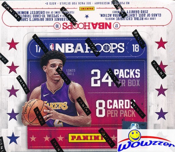 2017/18 Panini Hoops Basketball MASSIVE 24 Pack Sealed Retail Box-AUTOGRAPH