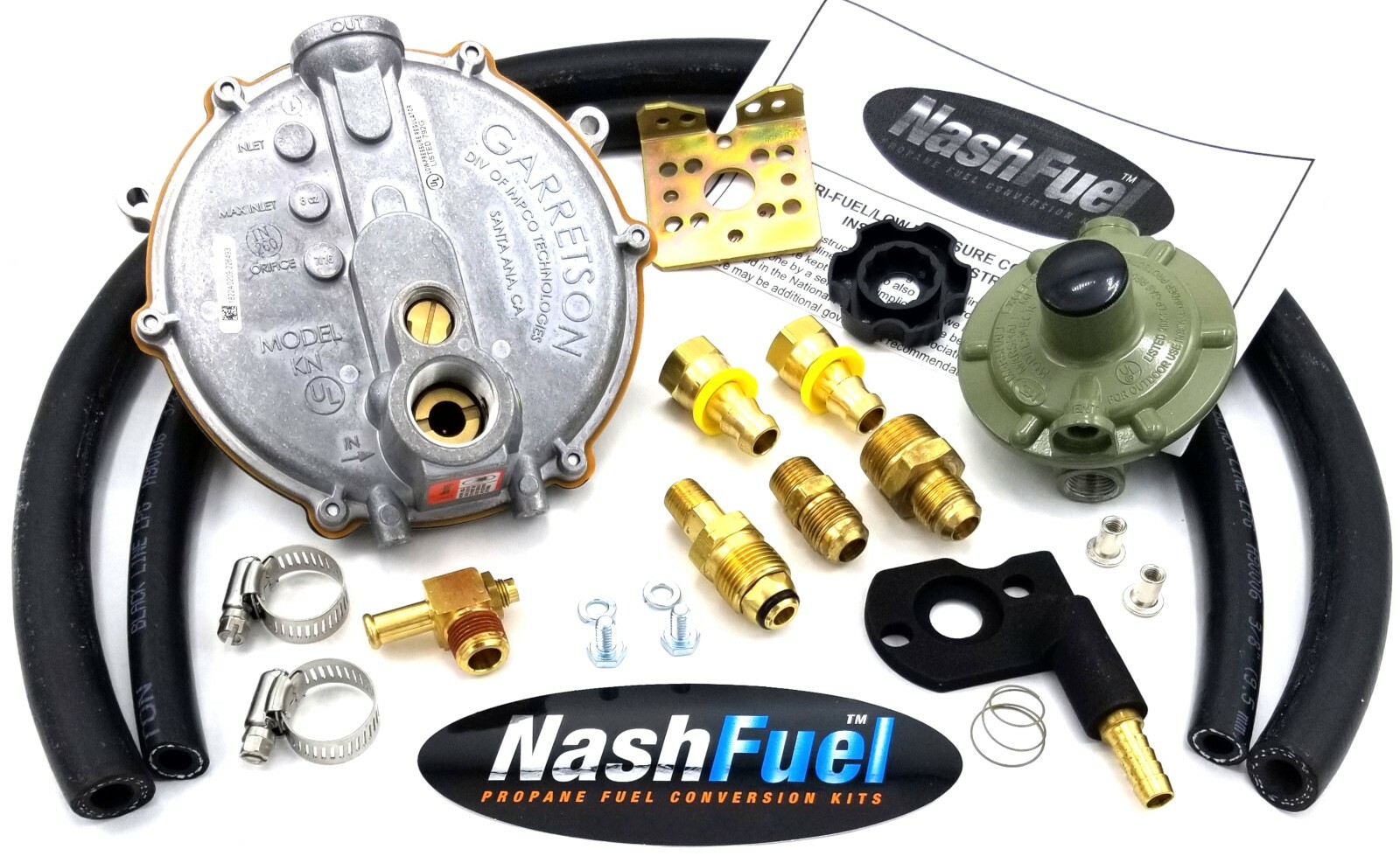 Tri-fuel Propane Natural Gas Generator Conversion Kit Honda EU6500IS Inverter