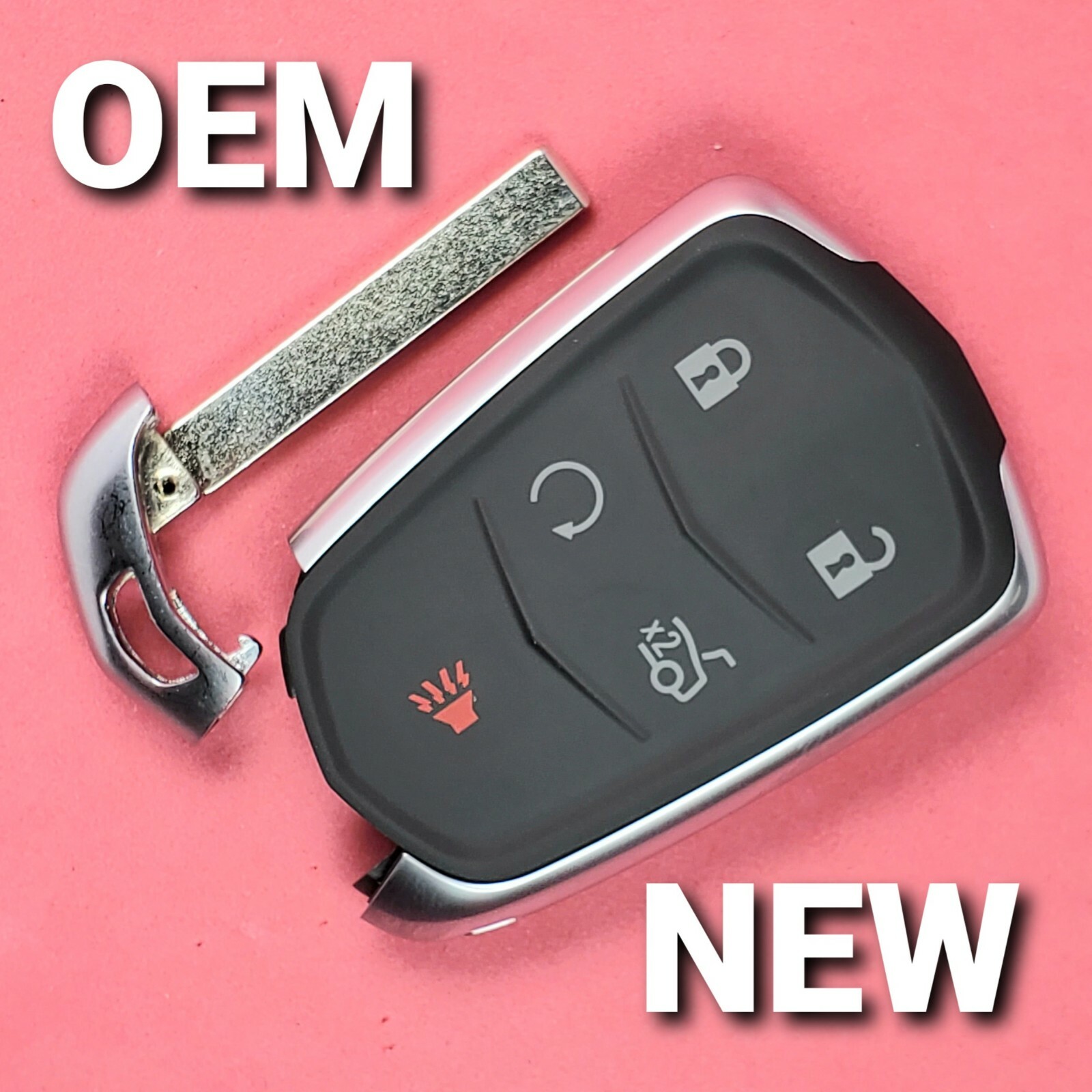 HYQ2AB New OEM 2014 - 2019 Cadillac ATS CTS XTS Smart Key 5B Trunk / Starter HYQ2AB New OEM 2014 - 2019 Cadillac ATS CTS XTS Smart Key 5B Trunk / Starter