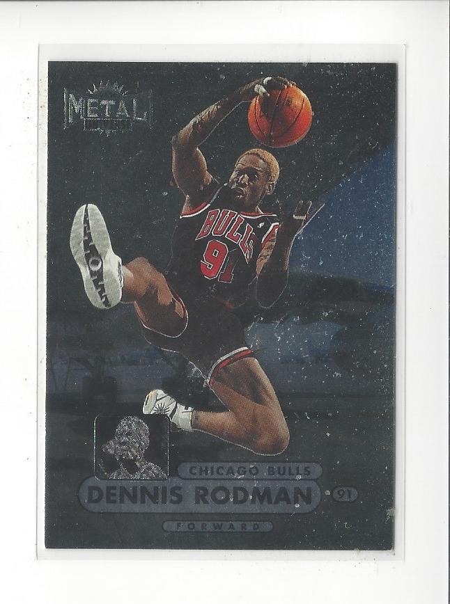 1997-98 Metal Universe #62 Dennis Rodman Bulls