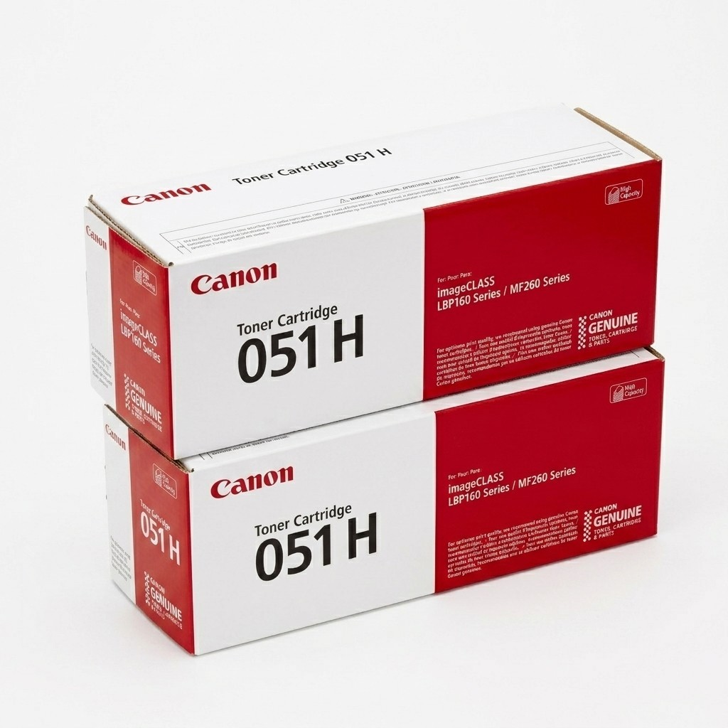 Canon 051H 2-Pack for imageCLASS LBP162dw MF264dw MF267dw MF269dw Genuine OEM Canon 051H 2-Pack for imageCLASS LBP162dw MF264dw MF267dw MF269dw Genuine OEM