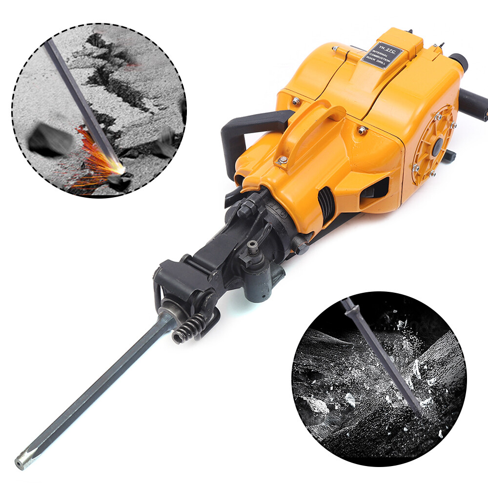 Rock Drill Rock Breaker Hammer Gasoline Powered Drilling Tamping Equipment YN27C