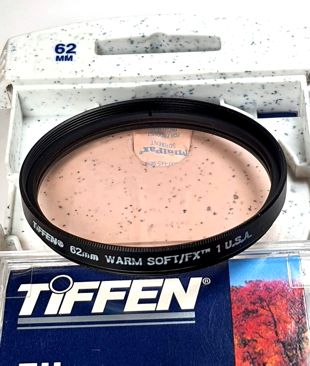 TiFFEN 62mm Warm Soft FX 1 Filter 62WSFX1 62 mm E62 Reduces Wrinkles & Blemishes