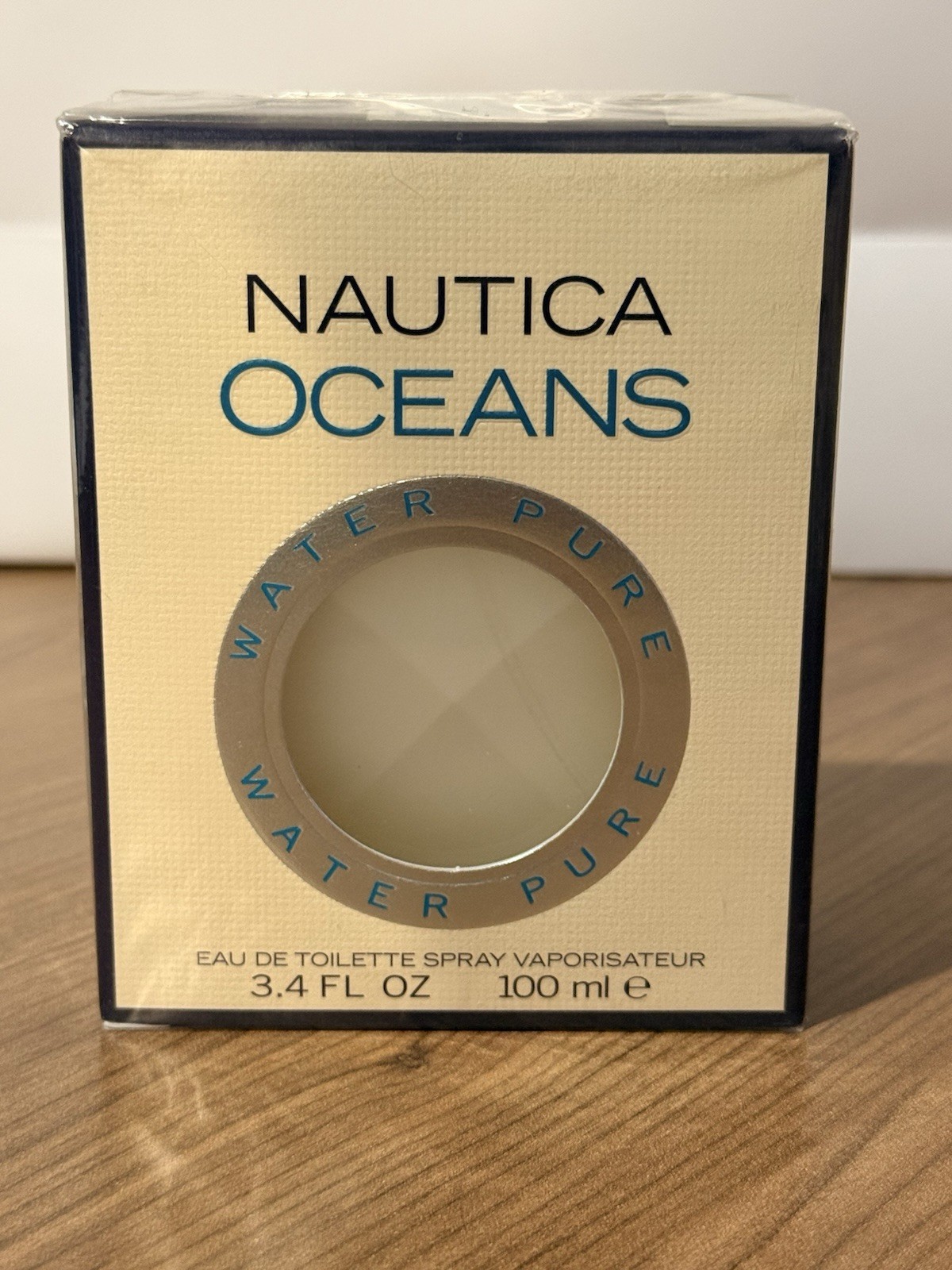 Nautica Oceans Pure Water by Nautica 3.4 oz / 100ml EDT Spray Men Cologne SEALED