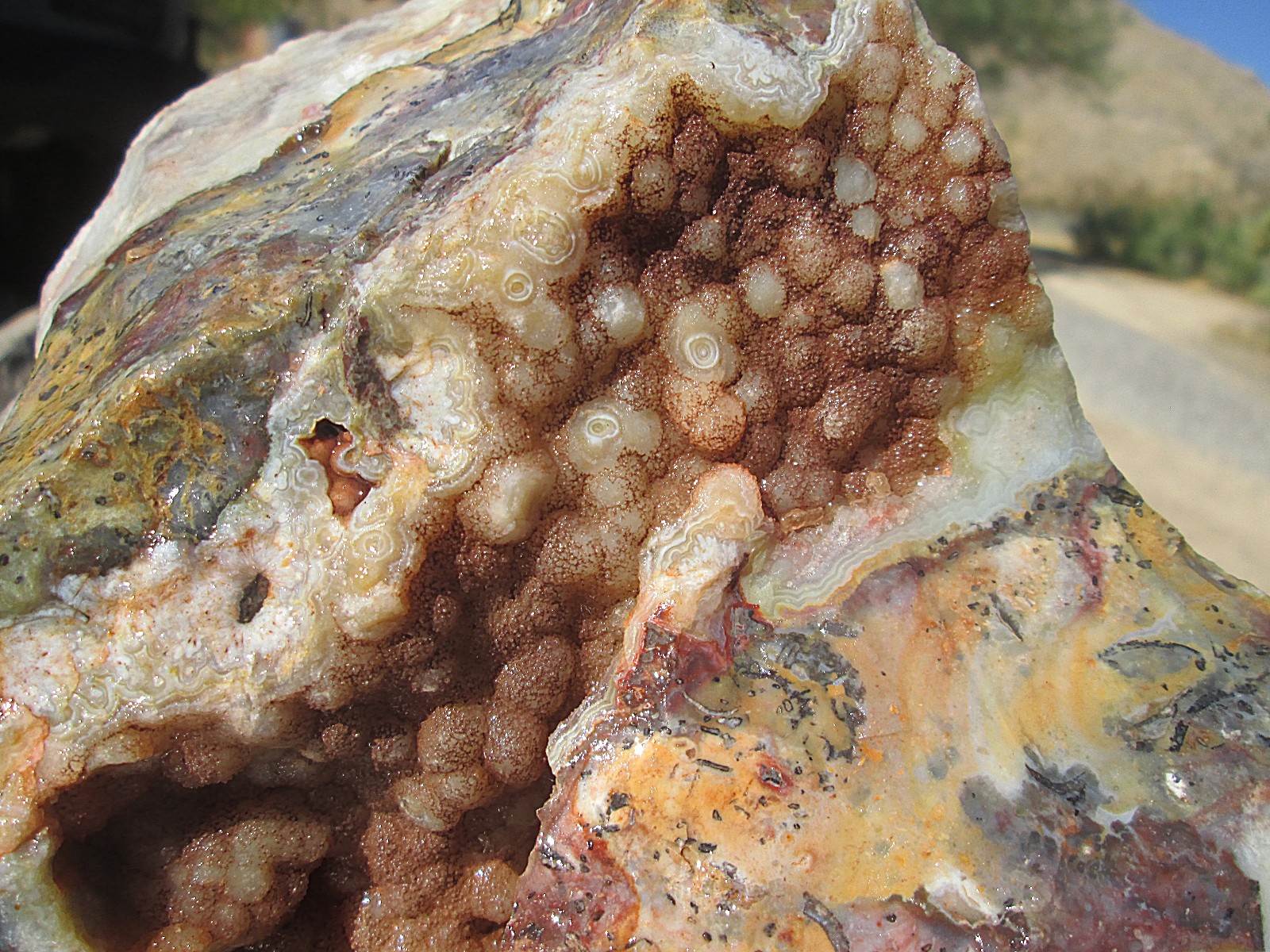 HUGE CRAZY LACE AGATE ROUGH ~ 26 lbs 0 ozs