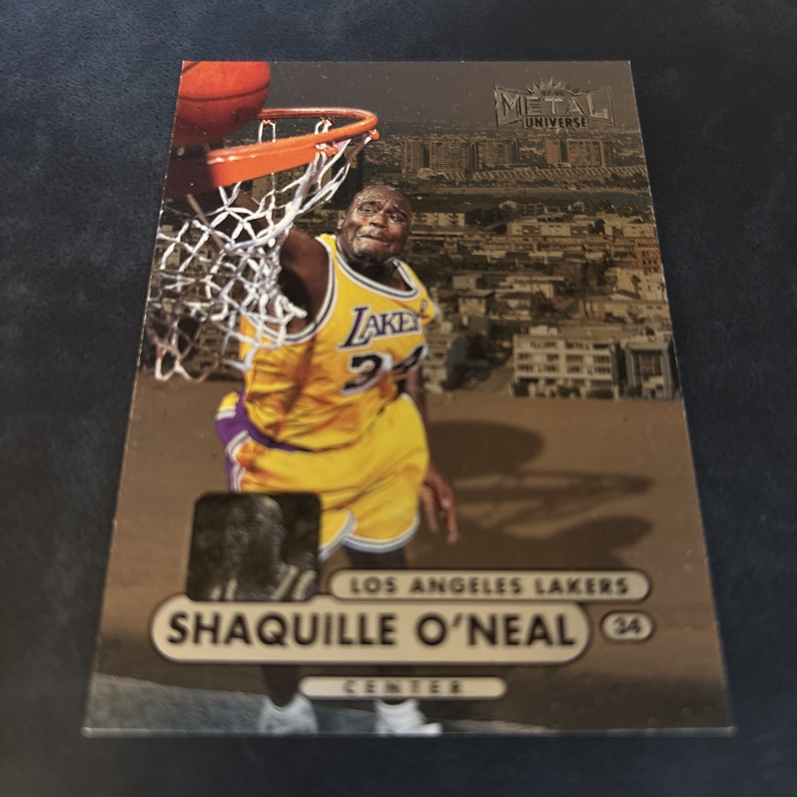 1997-98 Skybox Metal Universe Championship Preview - Shaquille O'Neal #1