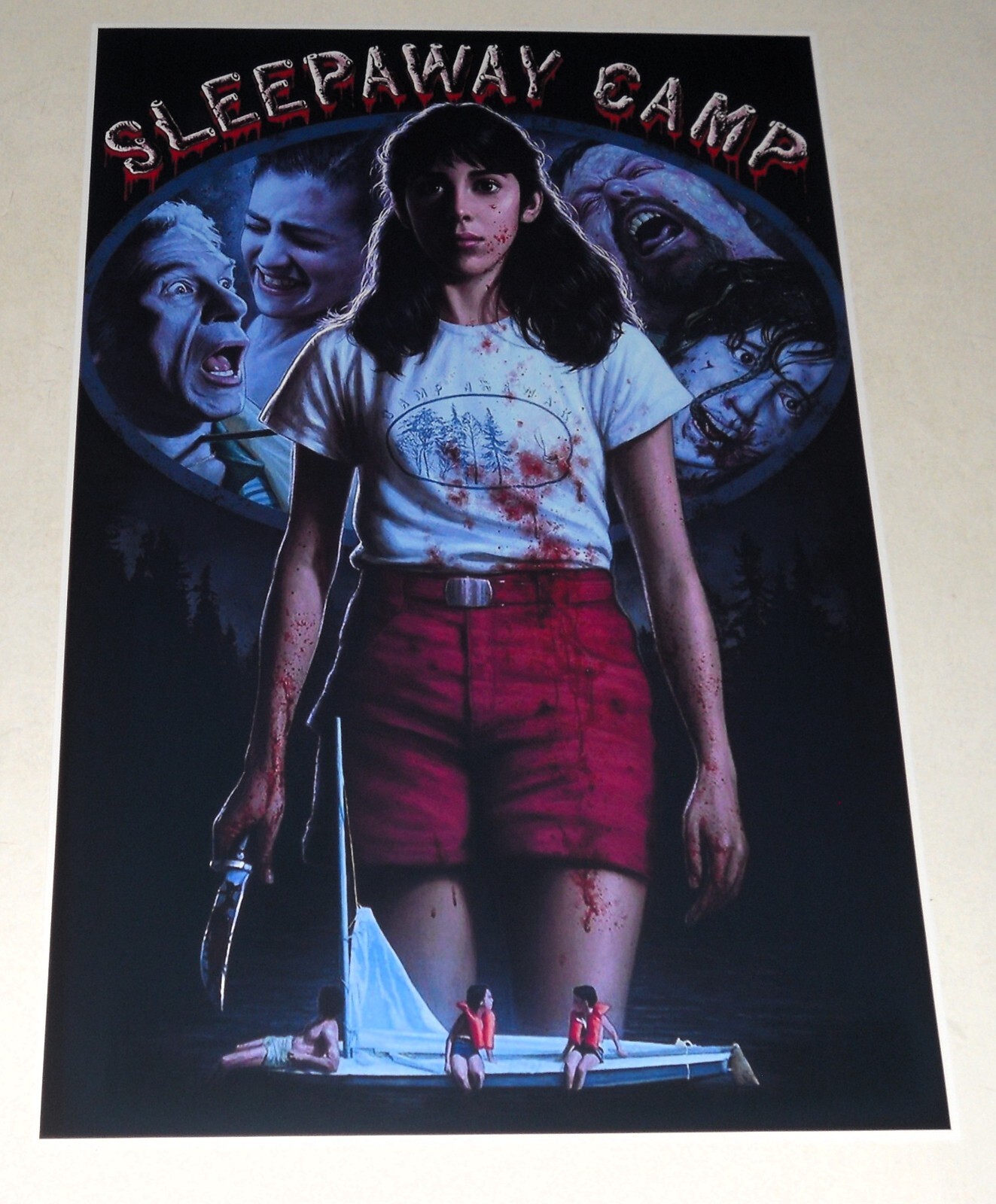 Sleepaway Camp 1983 Alternate Horror Poster Promo \