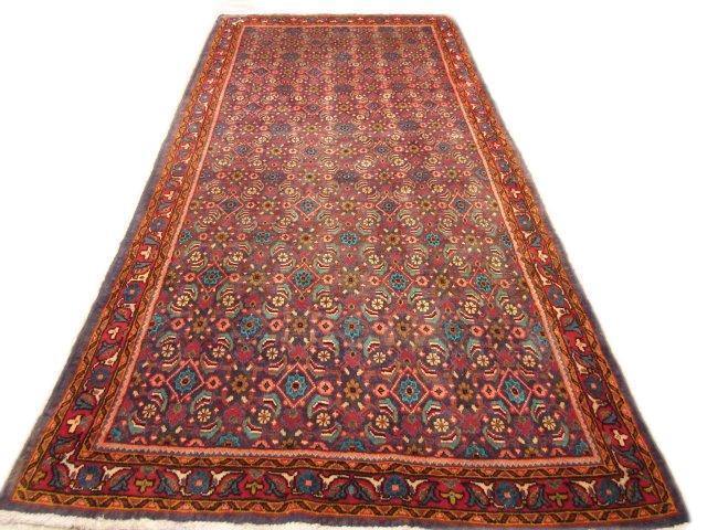 4x10\' Antique Red Perssiaan Hammadan Rug 10783 4x10\' Antique Red Perssiaan Hammadan Rug 10783