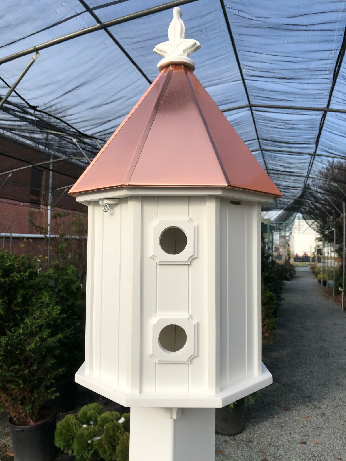 2 x Copper Roof Birdhouse -4 Room FREE & Fast Shipping. PVC - No Rotting 2 x Copper Roof Birdhouse -4 Room FREE & Fast Shipping. PVC - No Rotting