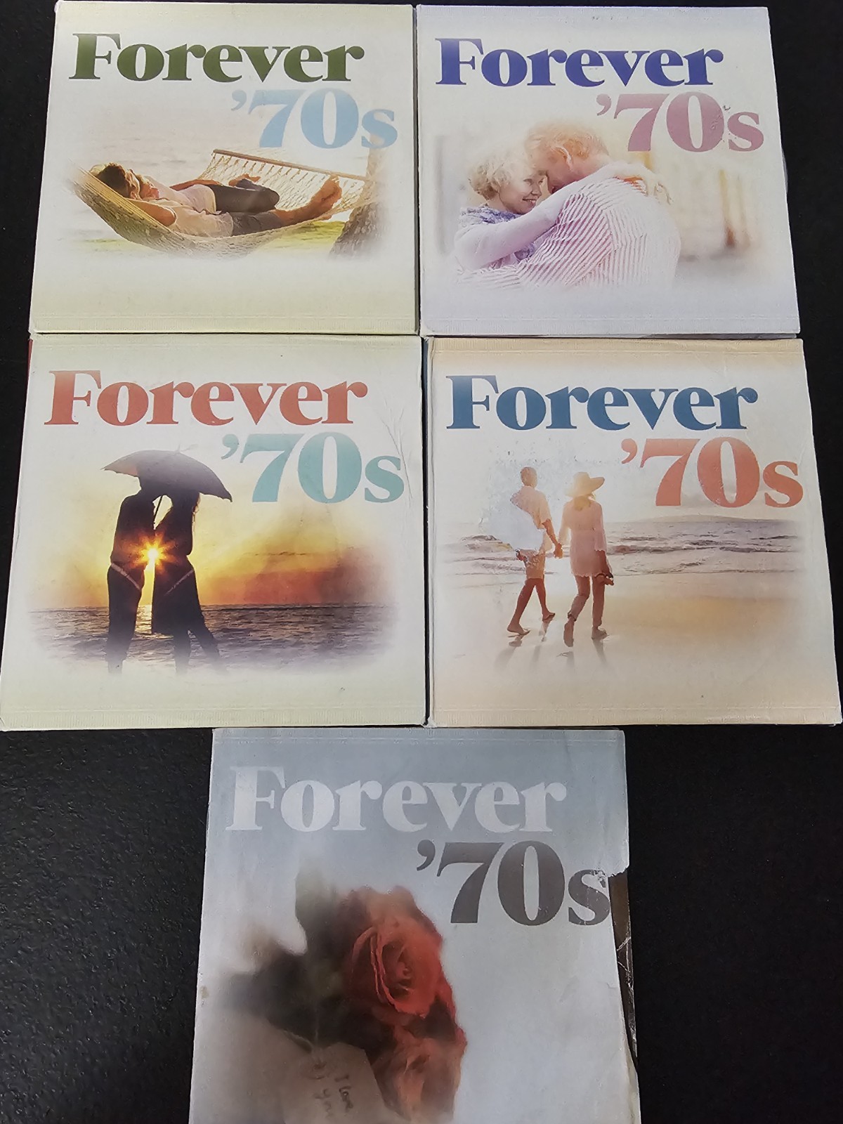 Forever 70s 8 CD Lot Time Life Rhino 4 Double Albums Soft Rock Love Songs