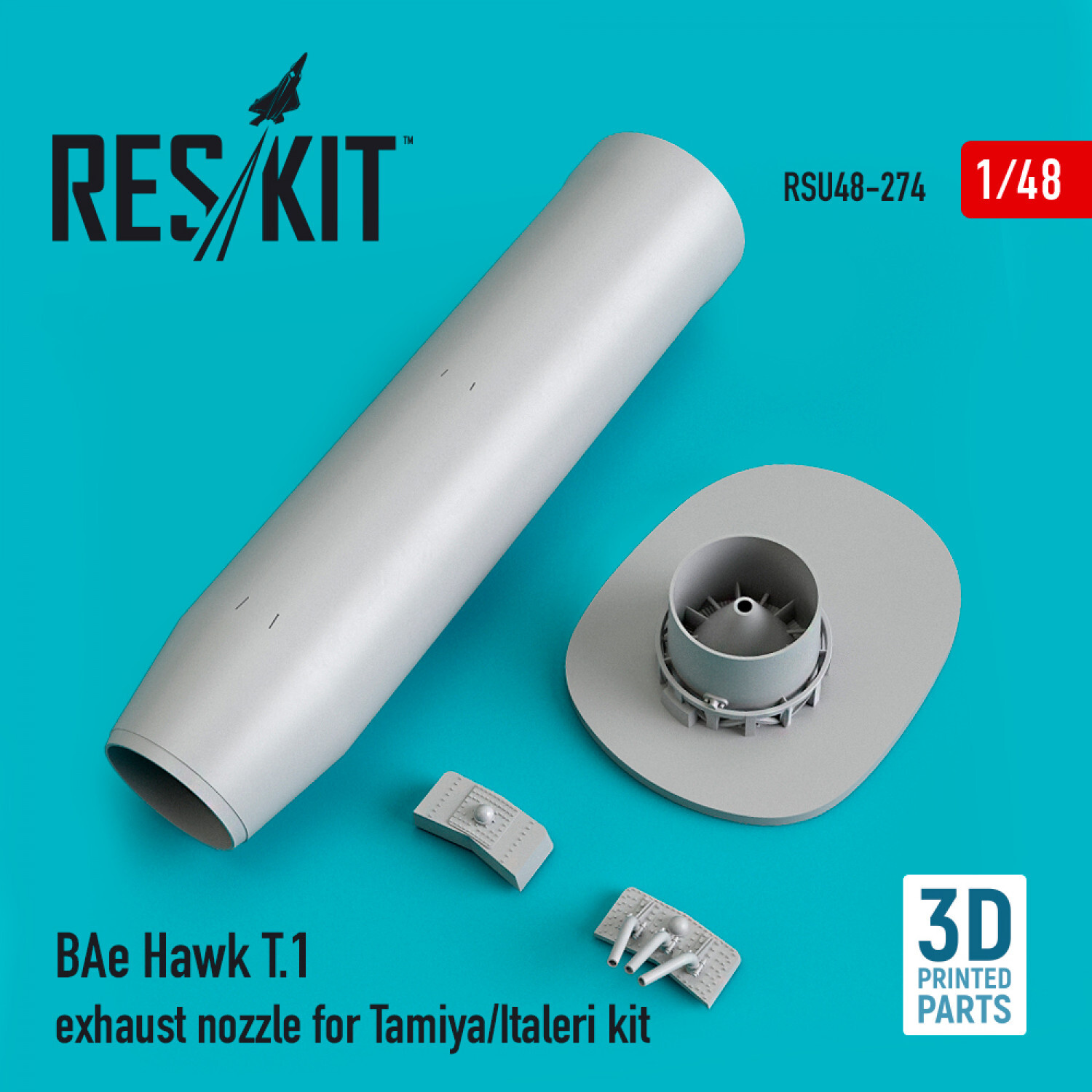 Reskit RSU48-0274 1:48 BAe Hawk T.1 exhaust nozzle for Tamiya/Italeri kit