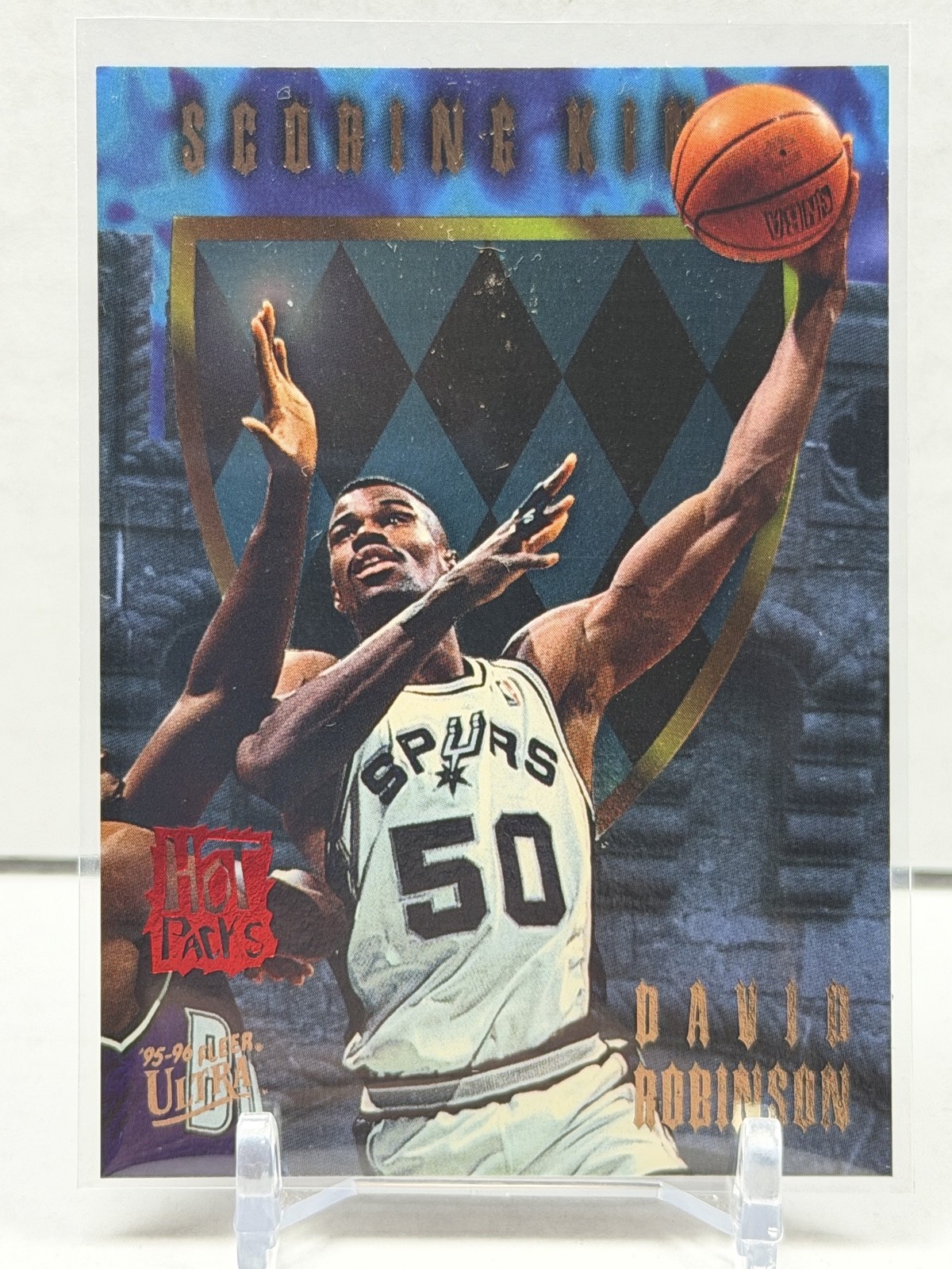 1995-96 Fleer Ultra - Scoring Kings David Robinson #10