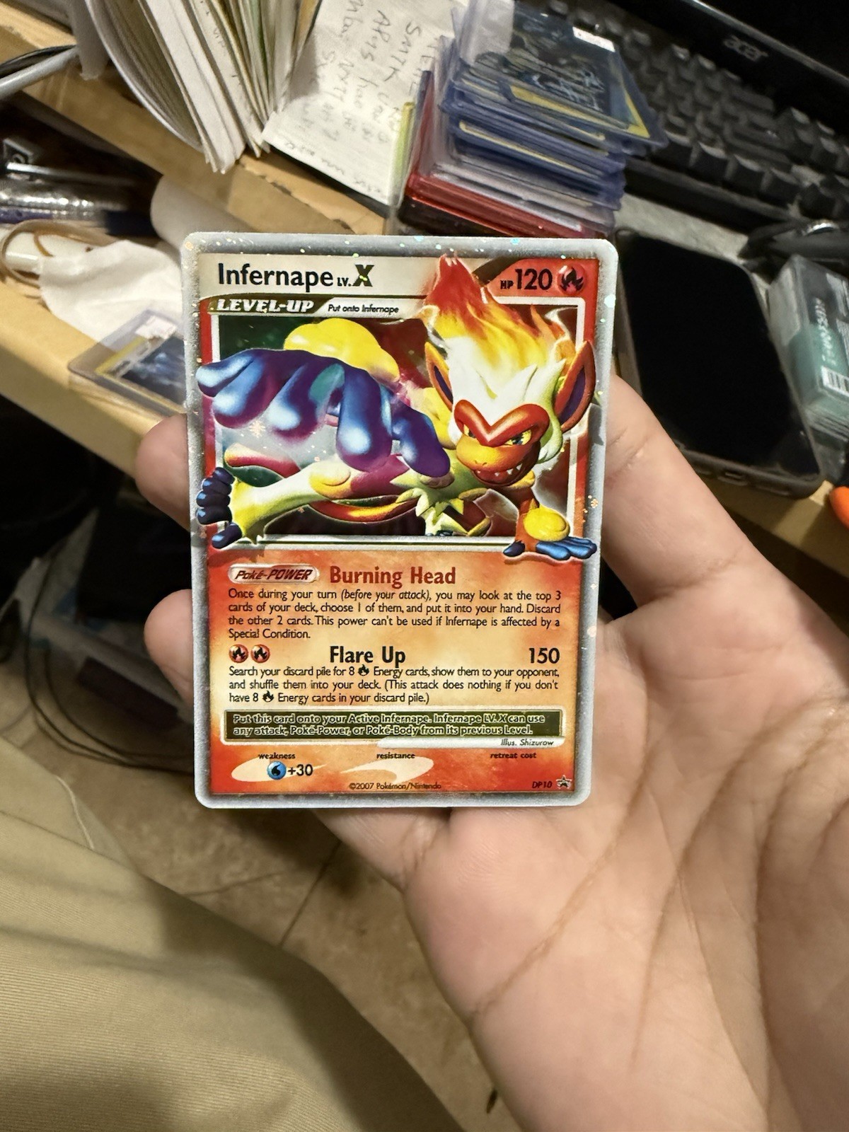 Infernape LV.X #DP10 Infernape LV.X #DP10