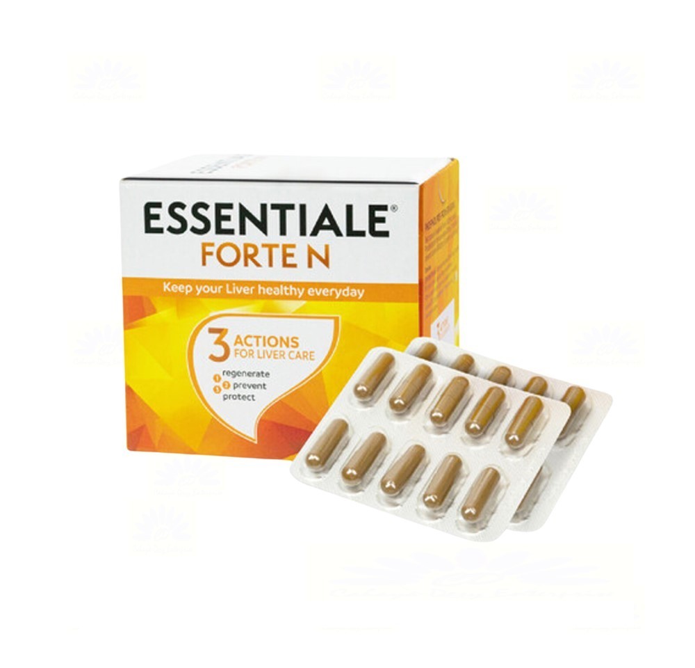 Up to 4x Essentiale Forte N Liver Detox & Liver Tonic Supplement 90s 