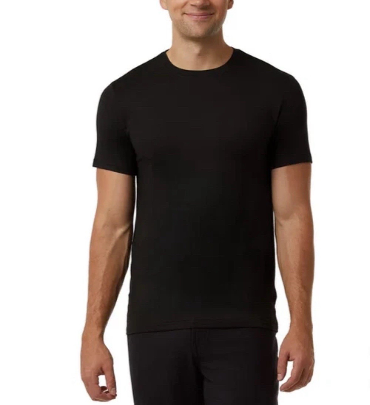 32º DEGREES 3 Pack Men\'s Cool Tee | Black | Large