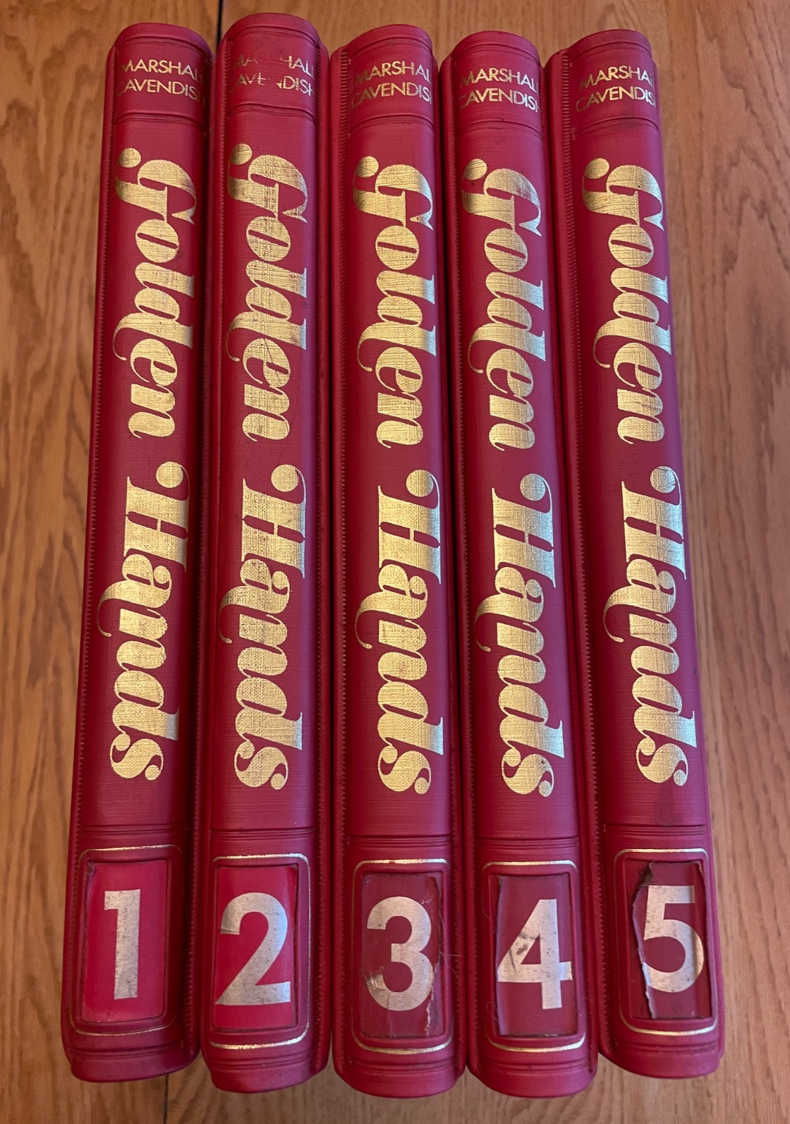 Vtg 1970s GOLDEN HANDS Magazine 75 Issues in Binders 1-5 Fashion Sewing Knitting Vtg 1970s GOLDEN HANDS Magazine 75 Issues in Binders 1-5 Fashion Sewing Knitting