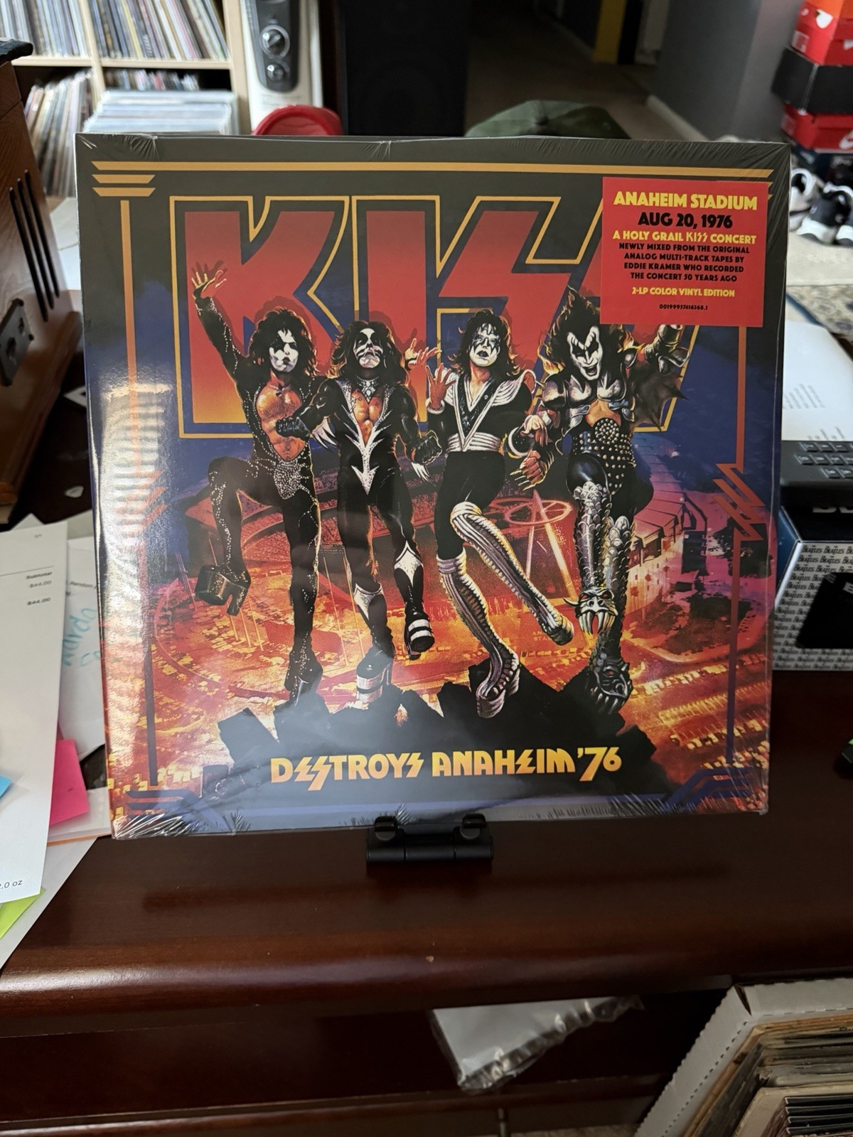 KISS - Destroys Anaheim 76. Sealed Vinyl. KISS - Destroys Anaheim 76. Sealed Vinyl.