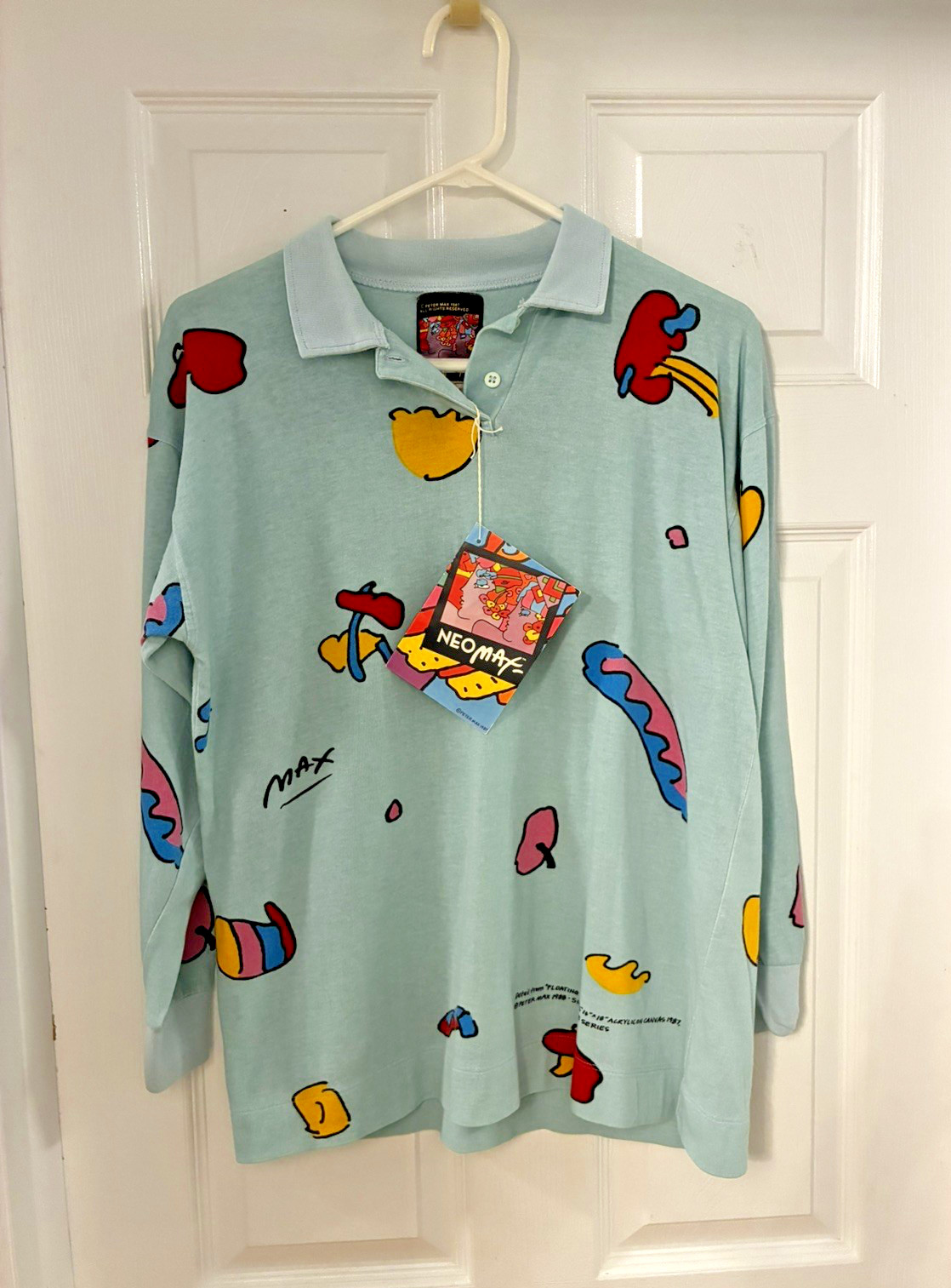 Vintage 1987 PETER MAX  \