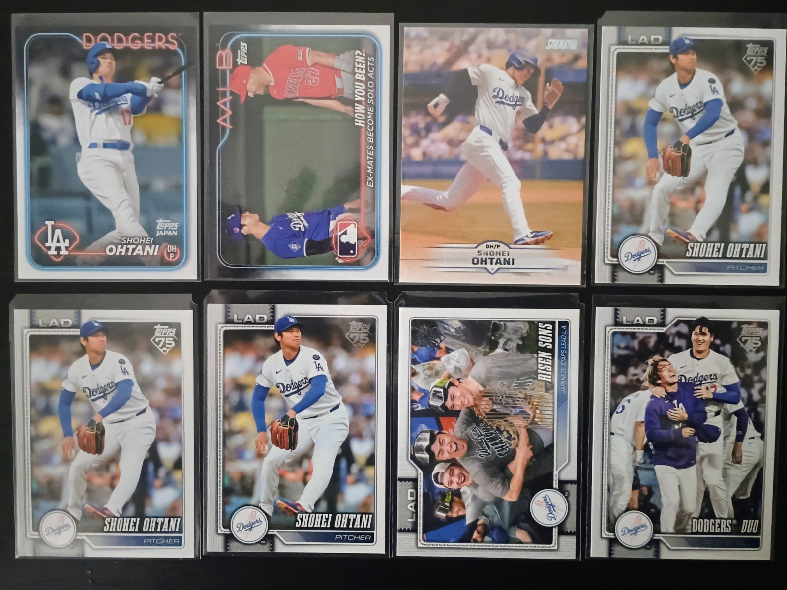 2024-2026 Topps/Bowman Shohei Ohtani 20 Card Lot Los Angeles Dodgers 2024-2026 Topps/Bowman Shohei Ohtani 20 Card Lot Los Angeles Dodgers