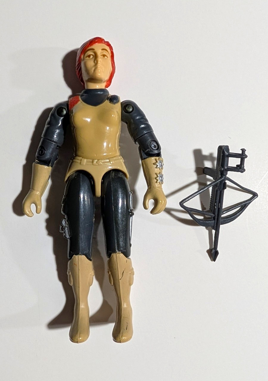 GI Joe Scarlett V 1.5 1983 Vintage Complete Loose GI Joe Scarlett V 1.5 1983 Vintage Complete Loose
