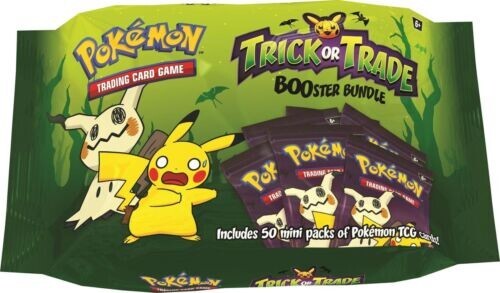 POKEMON TCG TRICK OR TRADE 2023 BUNDLE LOT 5X PACKS OUT OF PRODUCTION POKEMON TCG TRICK OR TRADE 2023 BUNDLE LOT 5X PACKS OUT OF PRODUCTION