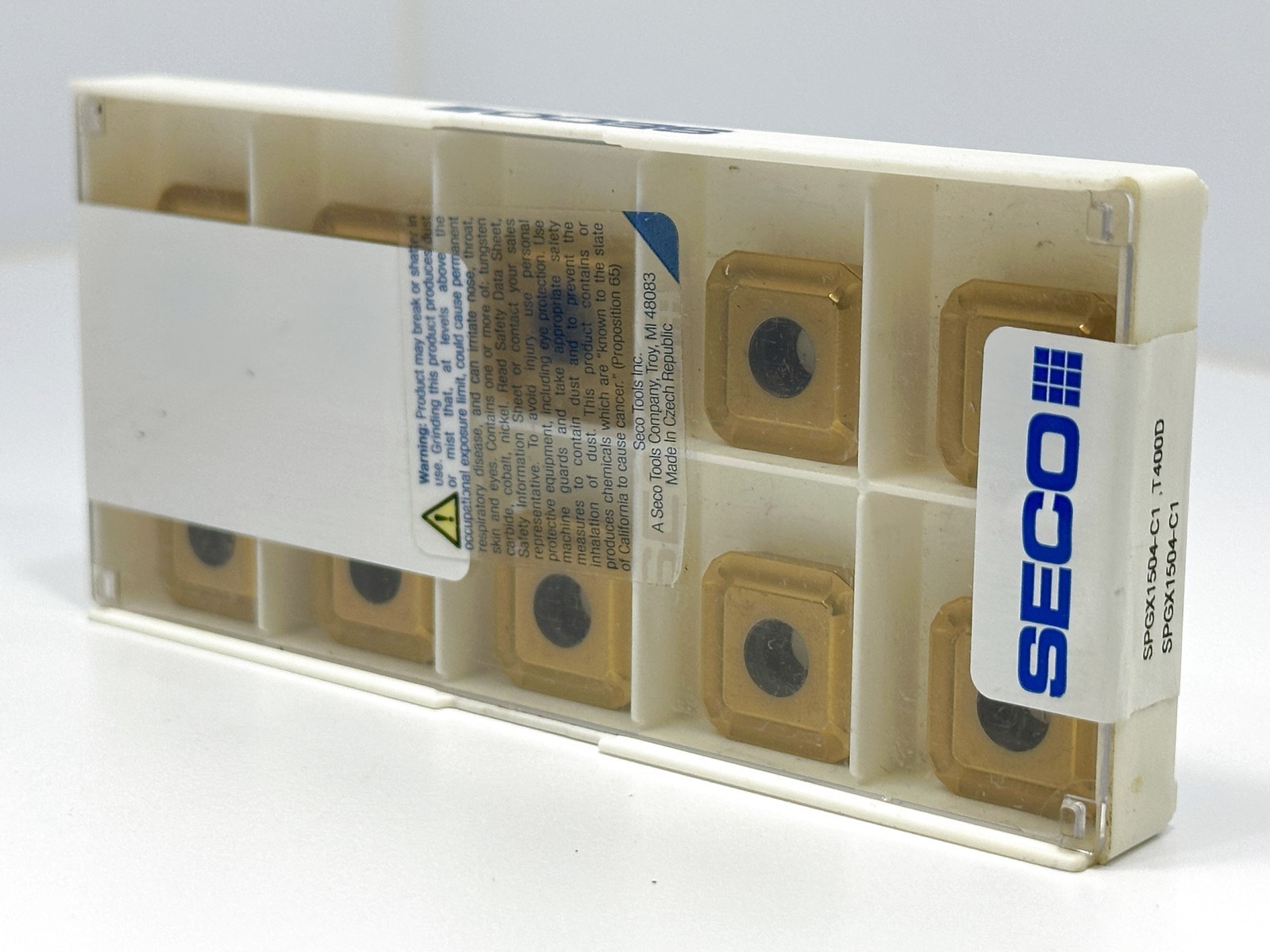 SECO SPGX1504-C1 New Carbide Inserts 77376 Grade T400D 10pcs SECO SPGX1504-C1 New Carbide Inserts 77376 Grade T400D 10pcs