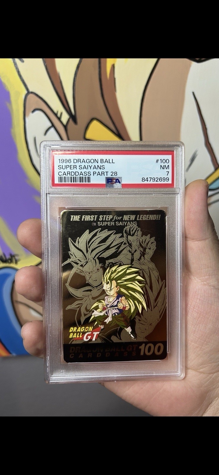 psa7 1996 dragon ball super saiyans carddass part 28 psa7 1996 dragon ball super saiyans carddass part 28
