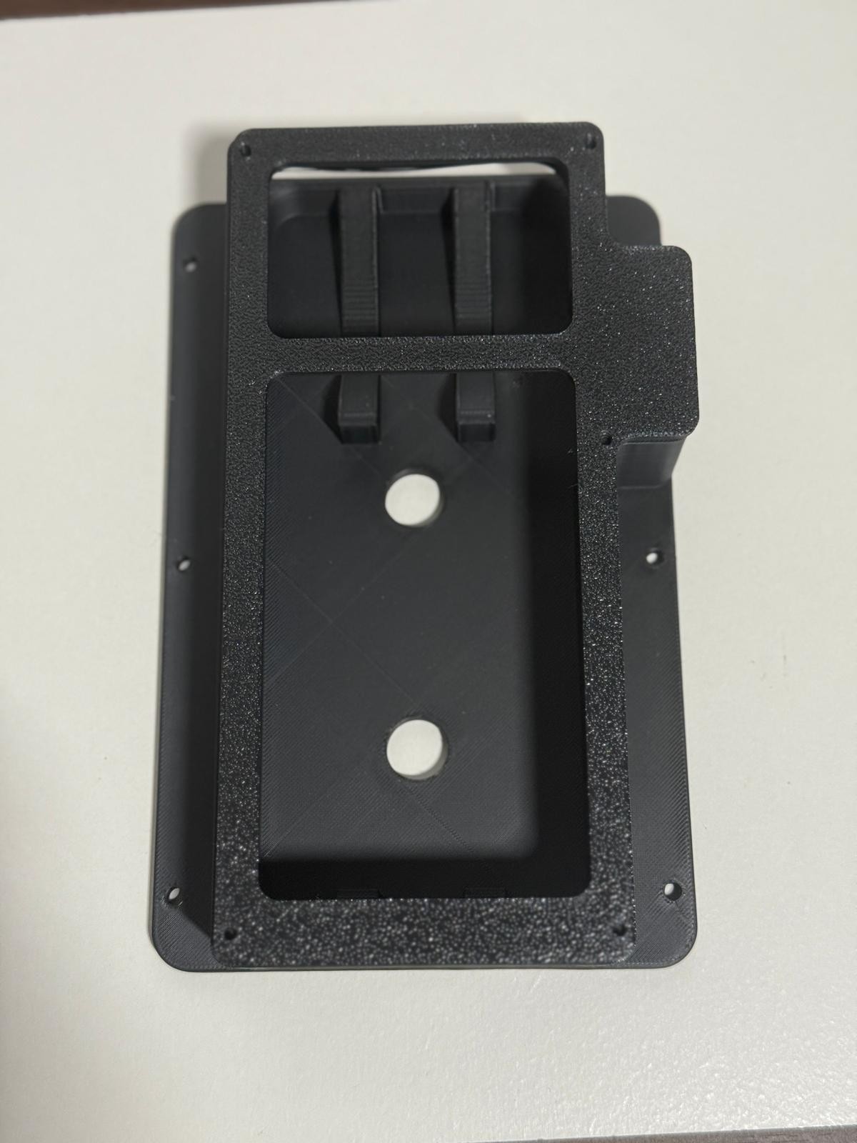 Wall box secure enclosure mount for Stripe/Lightspeed BBPOS WisePOS E pmt trmnl