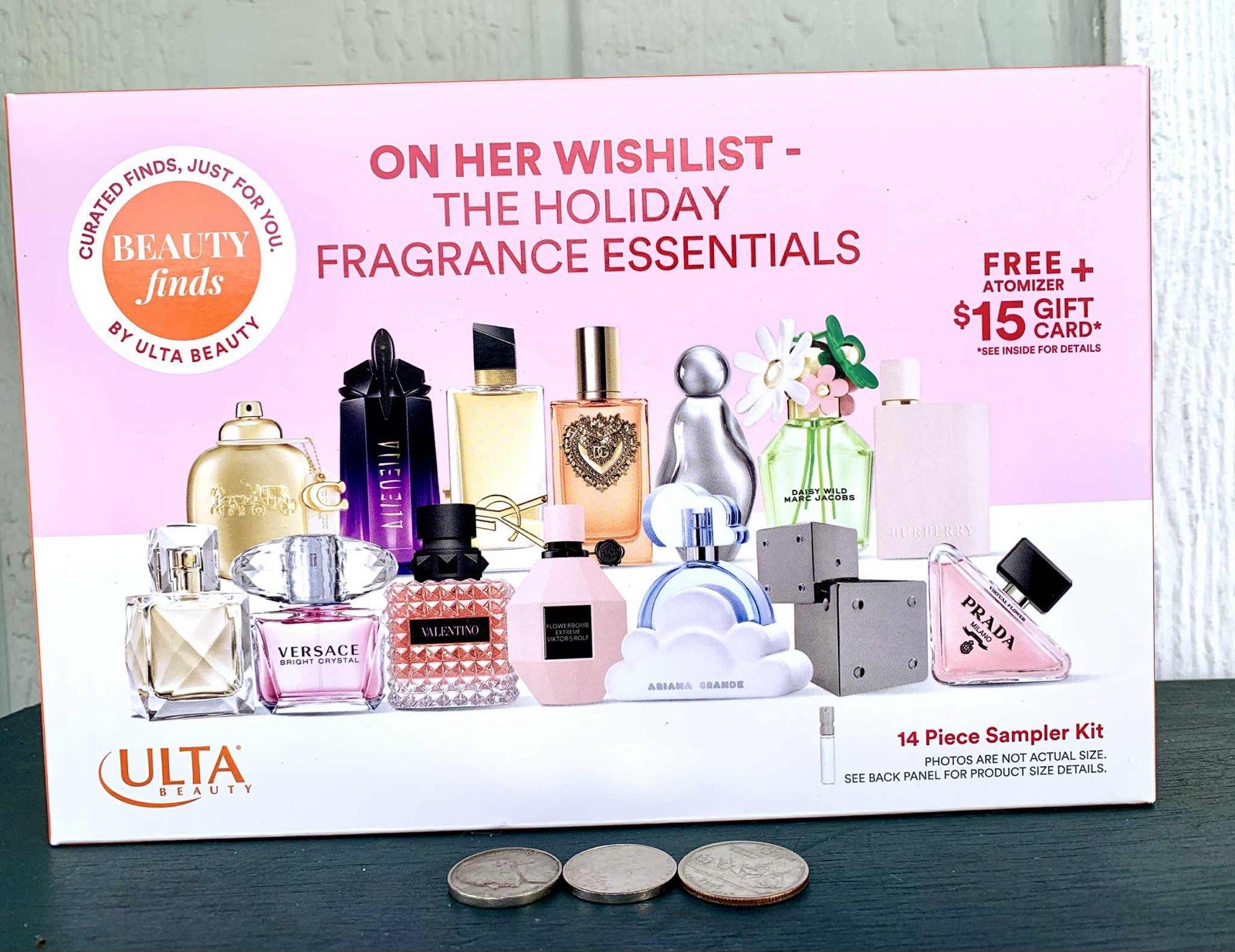 Ulta On Her Wishlist The Holiday Fragrance Essentials + Atomizer NO Gift Card