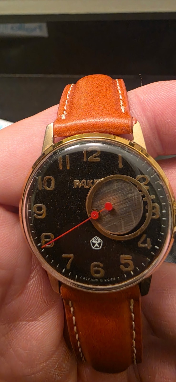 Vintage Raketa Kopernik Copernicus USSR Mechanical Orbital Watch Soviet
