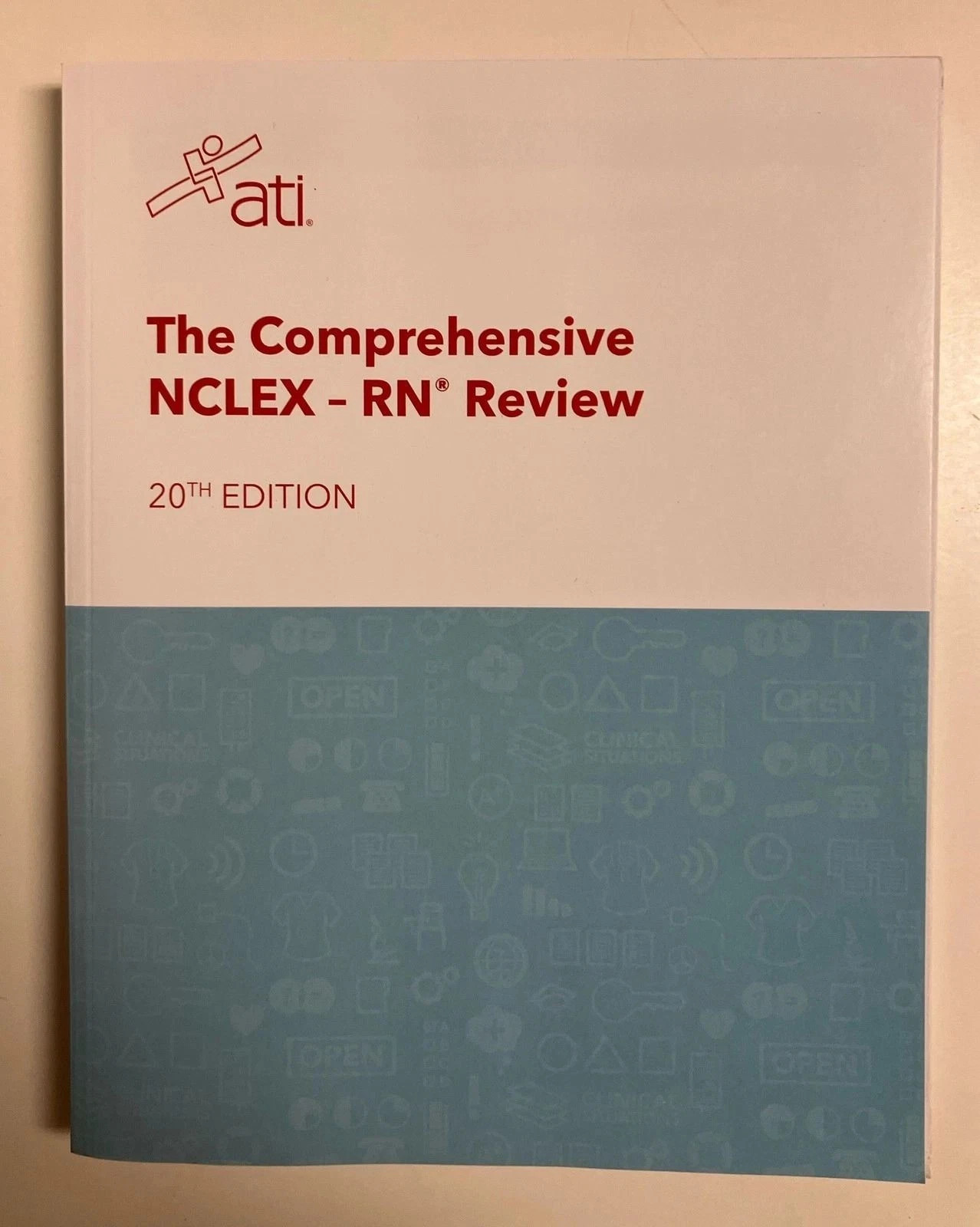 The Comprehensive NCLEX-RN Review 20th Edition ATI Paperback The Comprehensive NCLEX-RN Review 20th Edition ATI Paperback