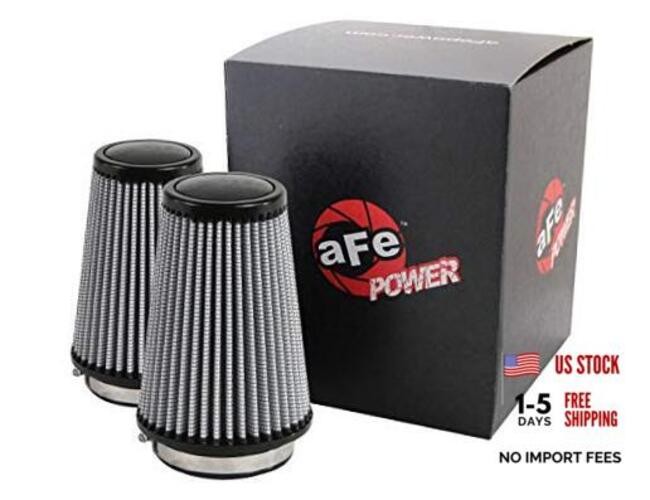 aFe POWER Magnum Force Intake Replacement Pro DRY S - 3 Layer Dry Media - 2 Pack