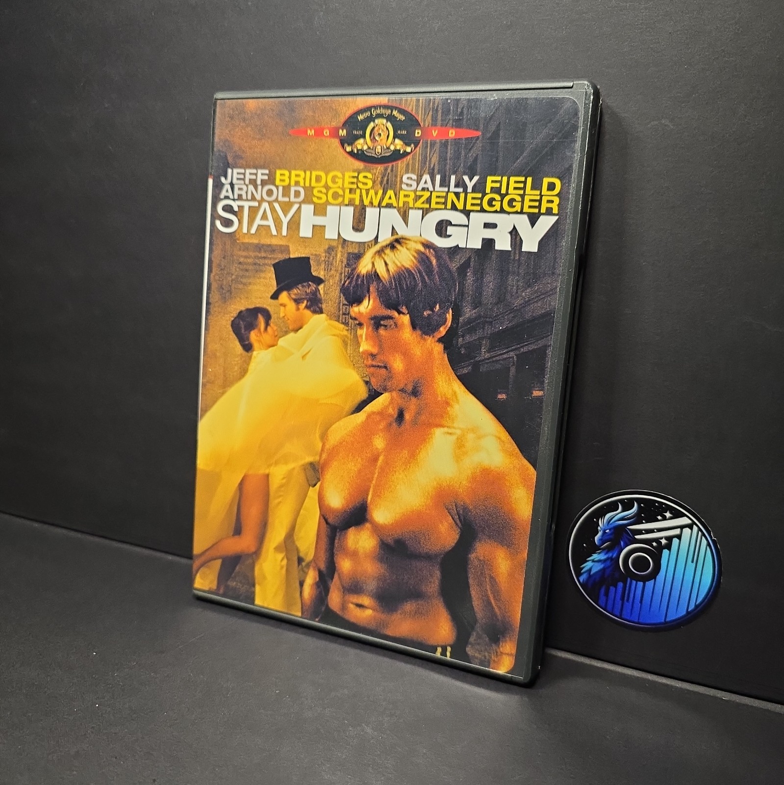 Stay Hungry (DVD) OOP Jeff Bridges Arnold Schwarzenegger Sally Field Rafelson Stay Hungry (DVD) OOP Jeff Bridges Arnold Schwarzenegger Sally Field Rafelson