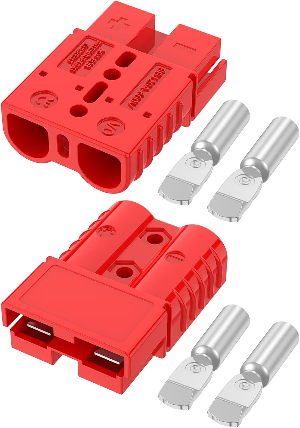 Anderson Connector 120A 600V Battery Quick Connect/Disconnect for 2-4 AWG Anderson Connector 120A 600V Battery Quick Connect/Disconnect for 2-4 AWG
