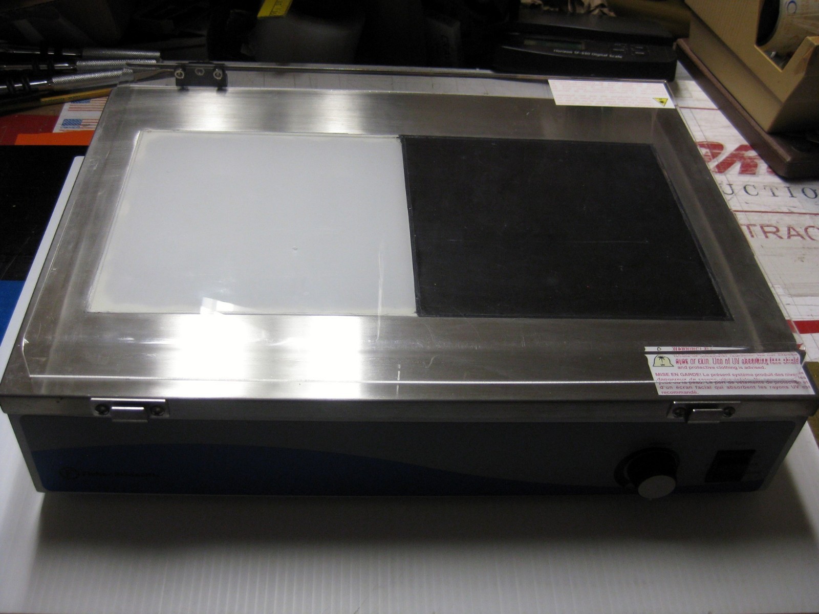 Fisher Scientific DLT-88A UV Transilluminator Laboratory Benchtop Device Fisher Scientific DLT-88A UV Transilluminator Laboratory Benchtop Device