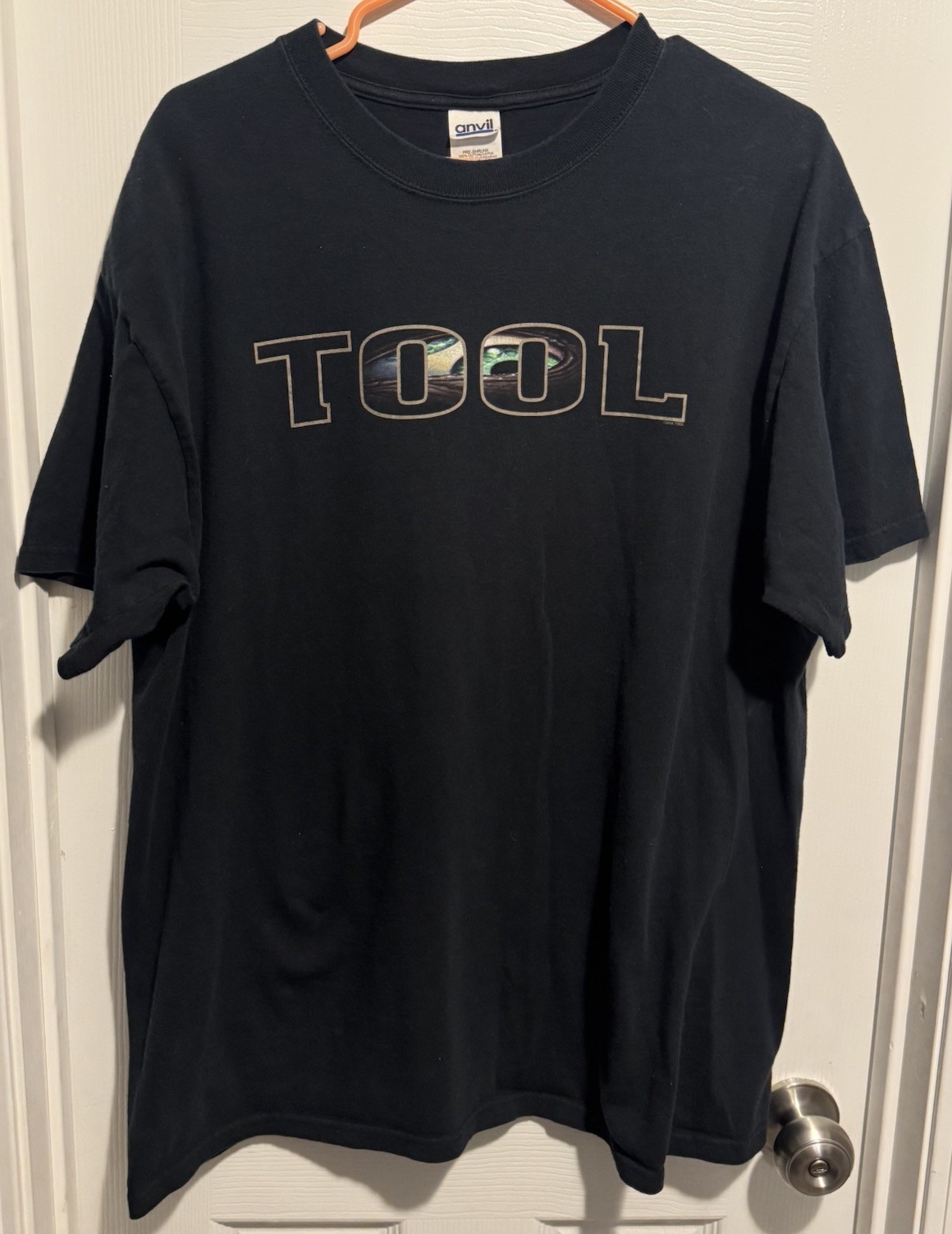 Vintage 2003 Tool Band T Shirt XL Ocular Orifice Cam De Leon Eye Graphic Anvil Vintage 2003 Tool Band T Shirt XL Ocular Orifice Cam De Leon Eye Graphic Anvil