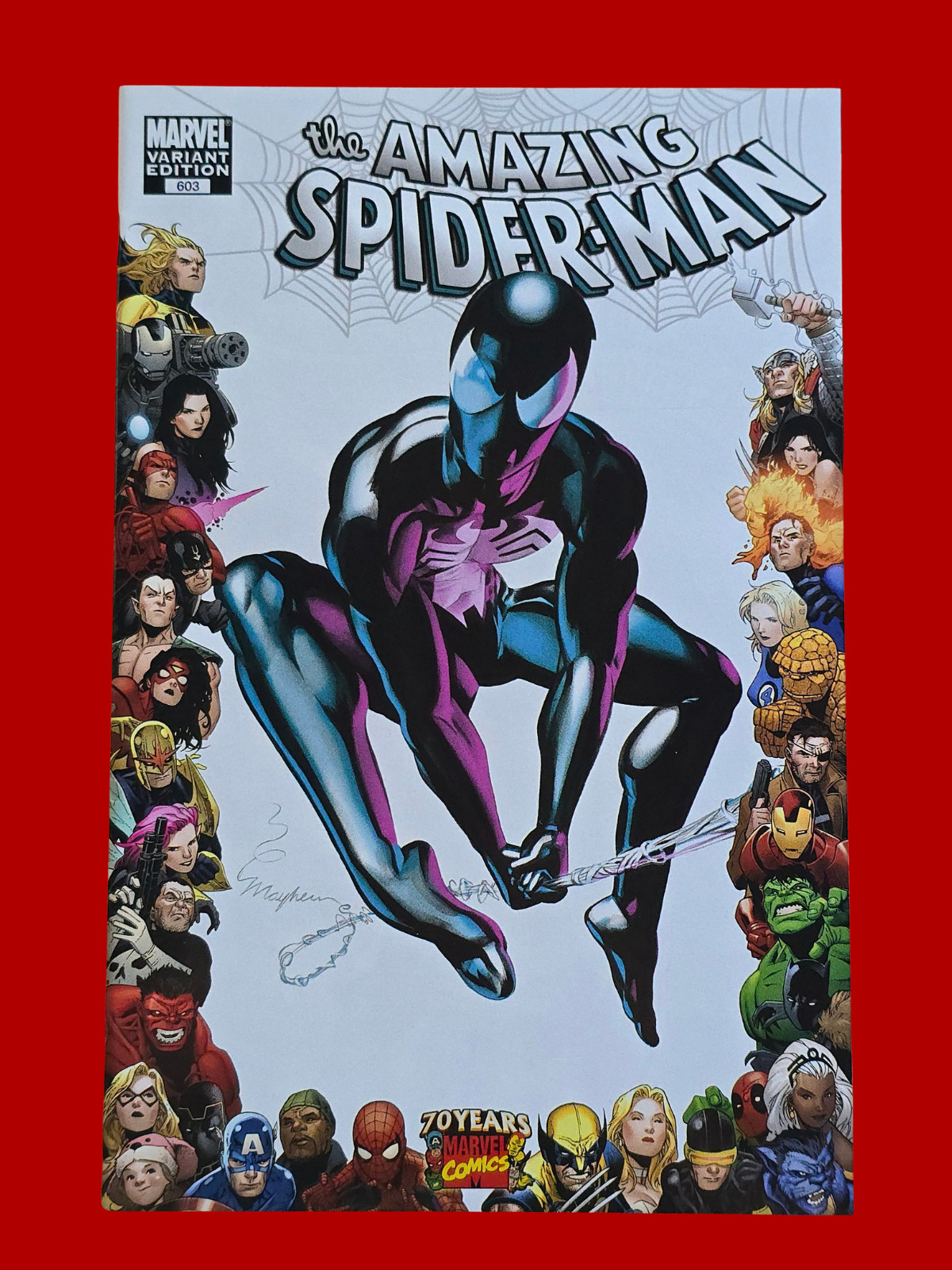 The Amazing Spider-Man #603 Variant Edition-Marvel 70th Anniversary...