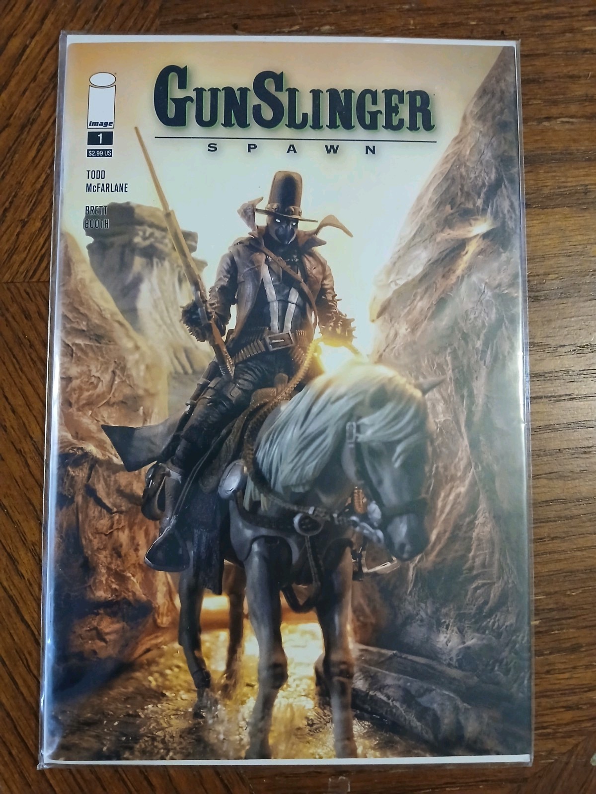 Mcfarlane Gunslinger Spawn #1 exclusive comic Mcfarlane Gunslinger Spawn #1 exclusive comic