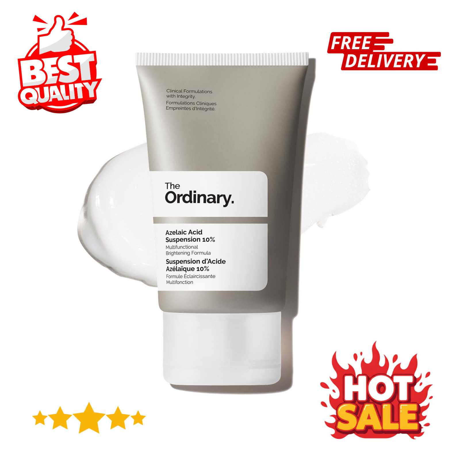 The Ordinary Azelaic Acid Suspension 10% Cream - 1oz New in Box