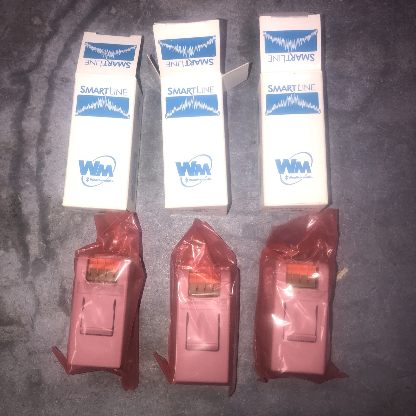 LOT OF 3 SmartLine  SLM4 4-ZONE MODULE NEW OLD STOCK
