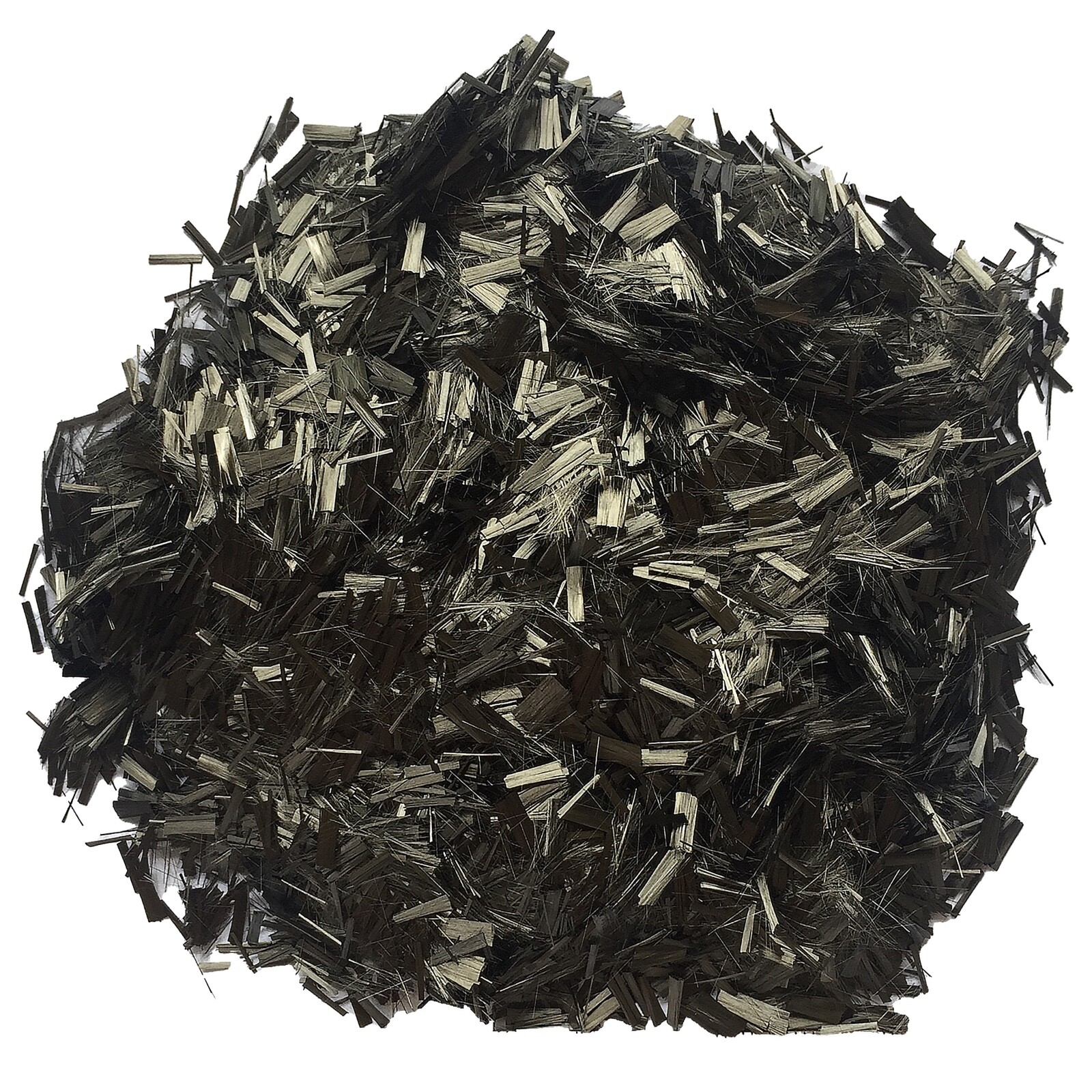 .25'' Chopped Carbon Fiber Flake 1.1 lb - 6mm High Strength Carbon Fiber Flakes .25'' Chopped Carbon Fiber Flake 1.1 lb - 6mm High Strength Carbon Fiber Flakes