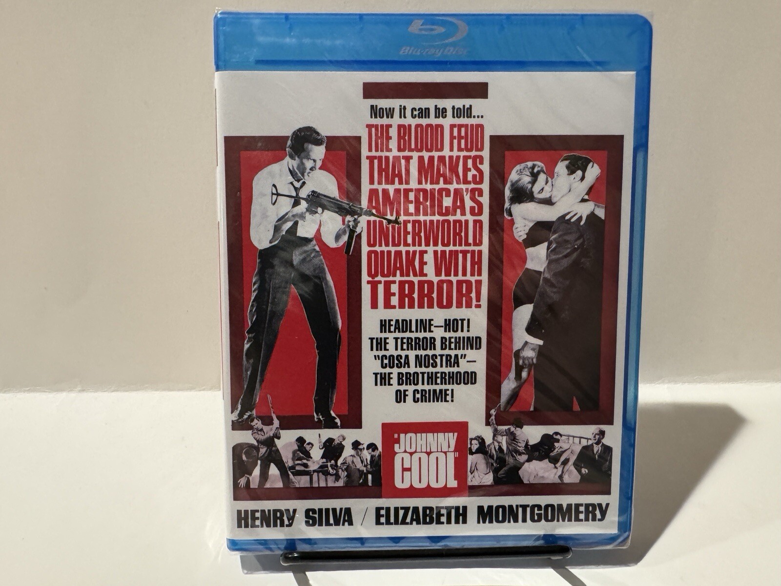 Johnny Cool New Sealed Blu-Ray 1963 Scorpion Elizabeth Montgomery Sammy Davis Jr Johnny Cool New Sealed Blu-Ray 1963 Scorpion Elizabeth Montgomery Sammy Davis Jr