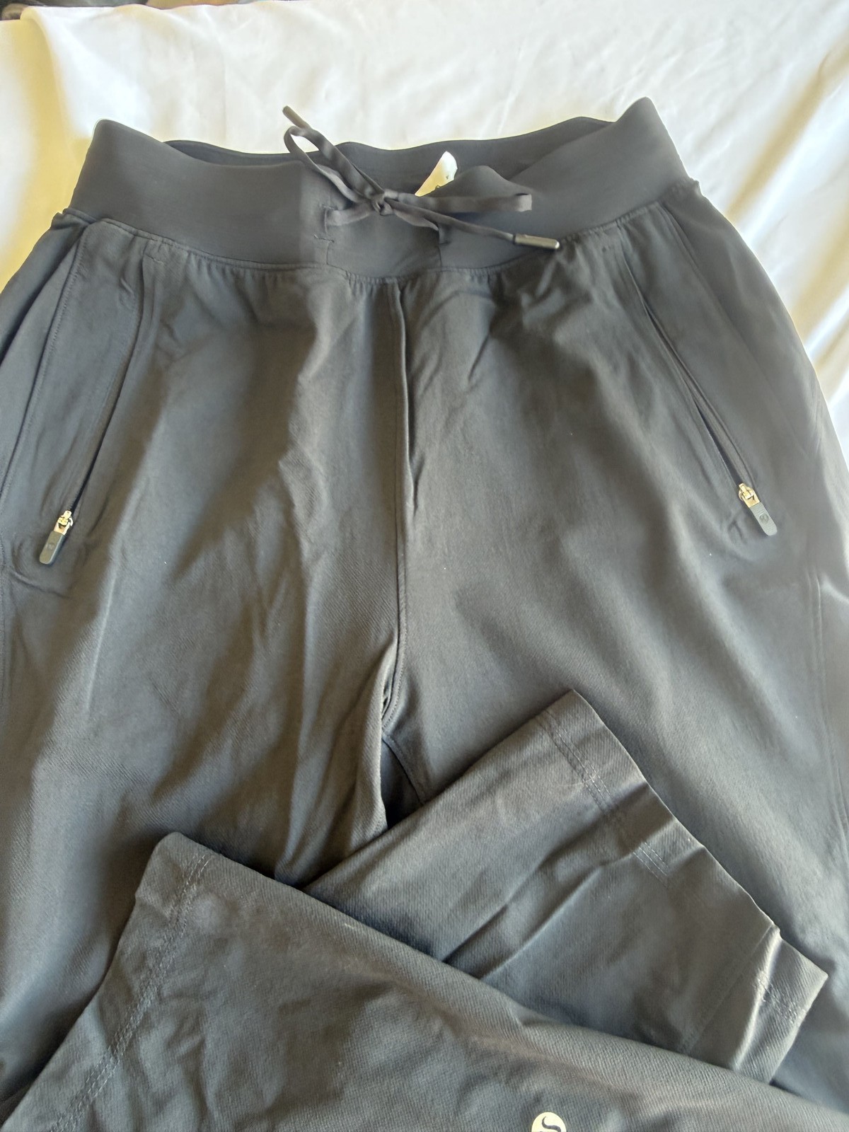Lululemon ABC Jogger Pants Mens Black Warpstreme Athletic Tapered Size Small Lululemon ABC Jogger Pants Mens Black Warpstreme Athletic Tapered Size Small
