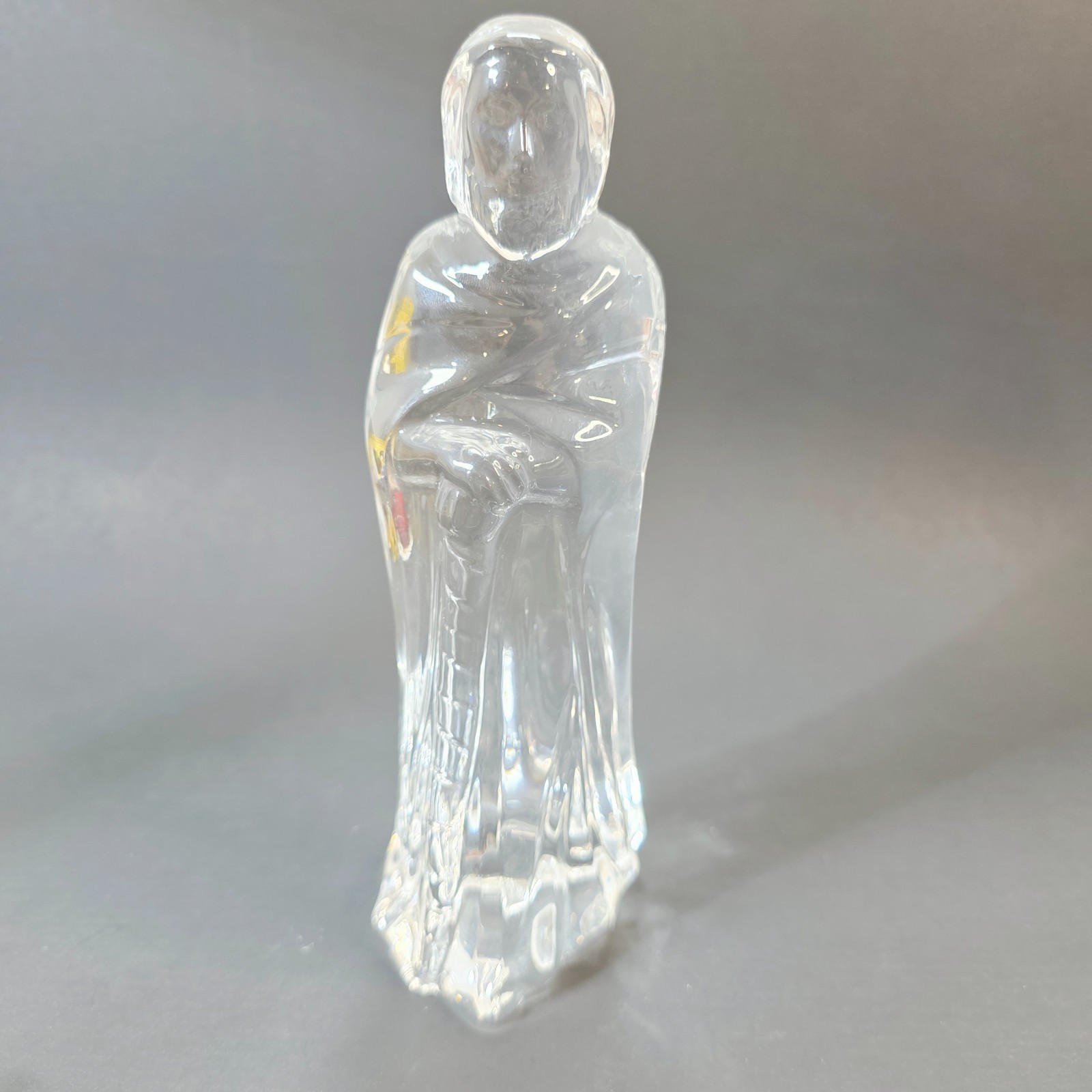 Vintage Baccarat France Crystal Joseph Nativity Figurine **READ CONDITION** Vintage Baccarat France Crystal Joseph Nativity Figurine **READ CONDITION**