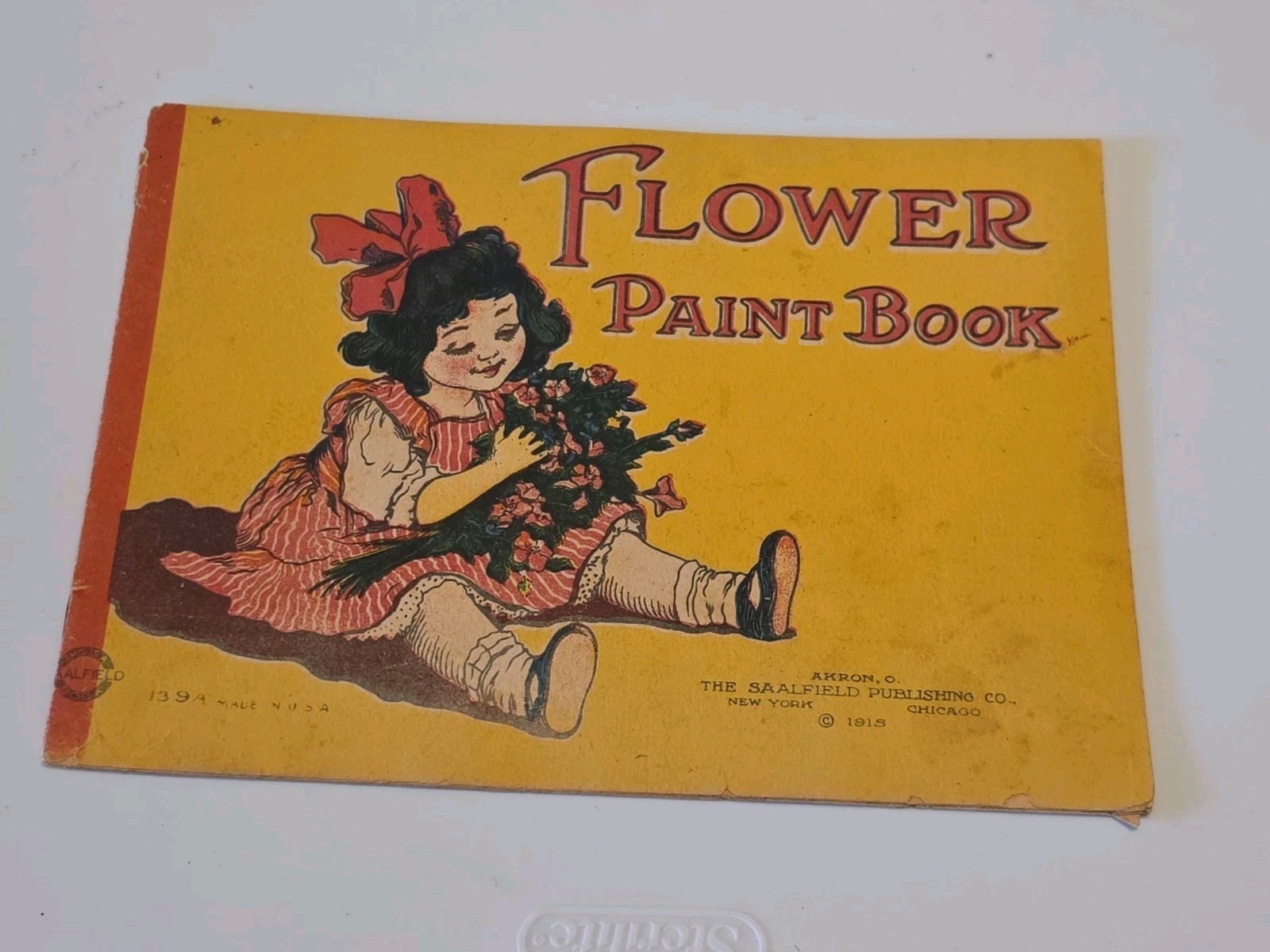 Original 1927 FLOWER BOOK SAALFIELD Original 1927 FLOWER BOOK SAALFIELD