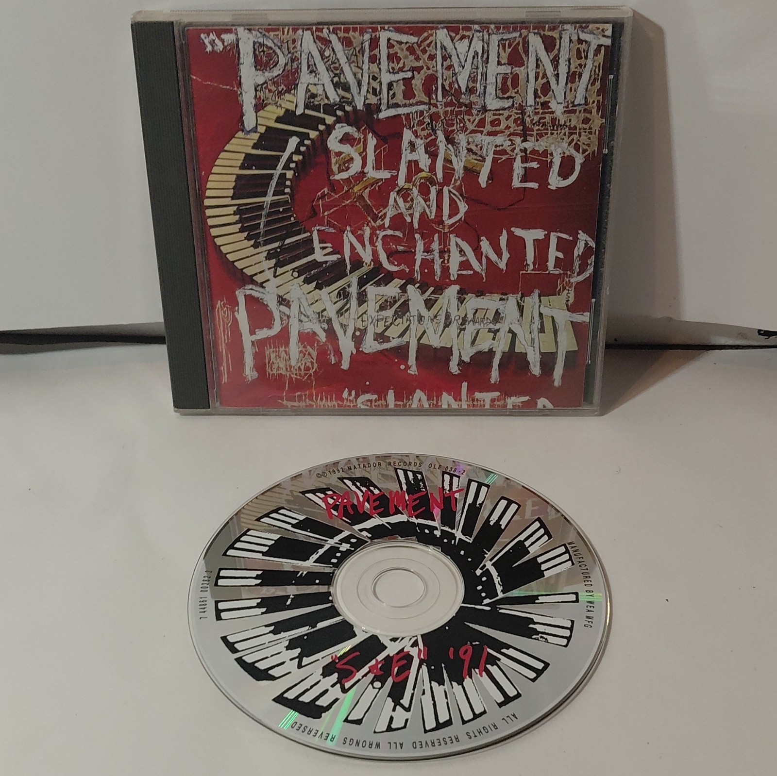Pavement Slanted and Enchanted CD Matador 1992 OLE 038-2 Rare Excelent Pavement Slanted and Enchanted CD Matador 1992 OLE 038-2 Rare Excelent
