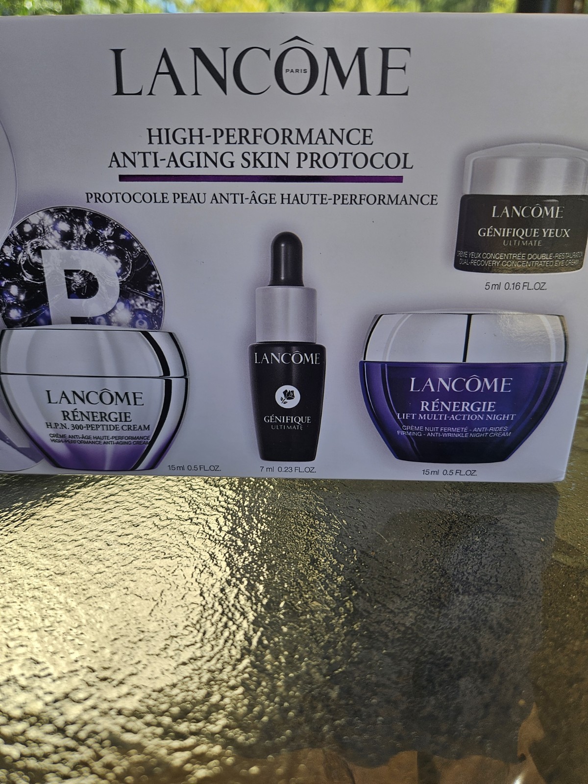 Lancome Renergie 4 Piece Travel Size Starter Kit NWOB