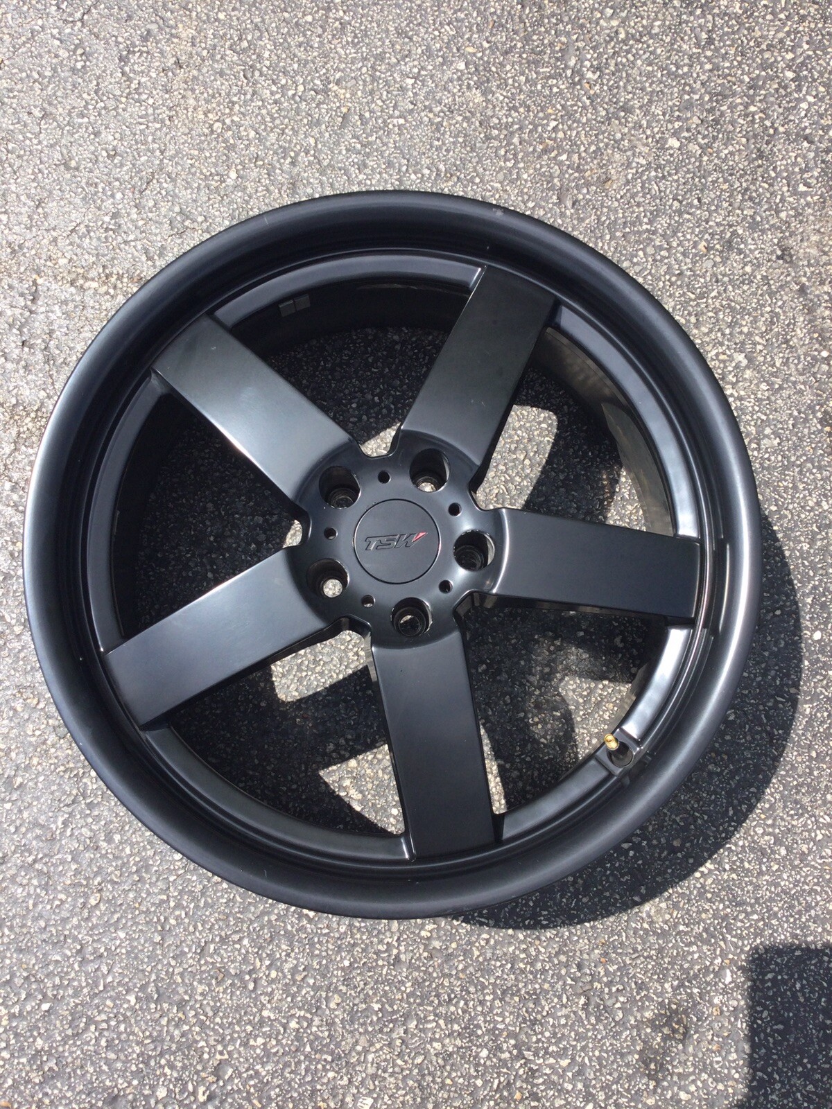 19x8 TSW Wheel 'Rockingham’ Matte Black Alloy Aftermarket Wheel Dodge (Used)